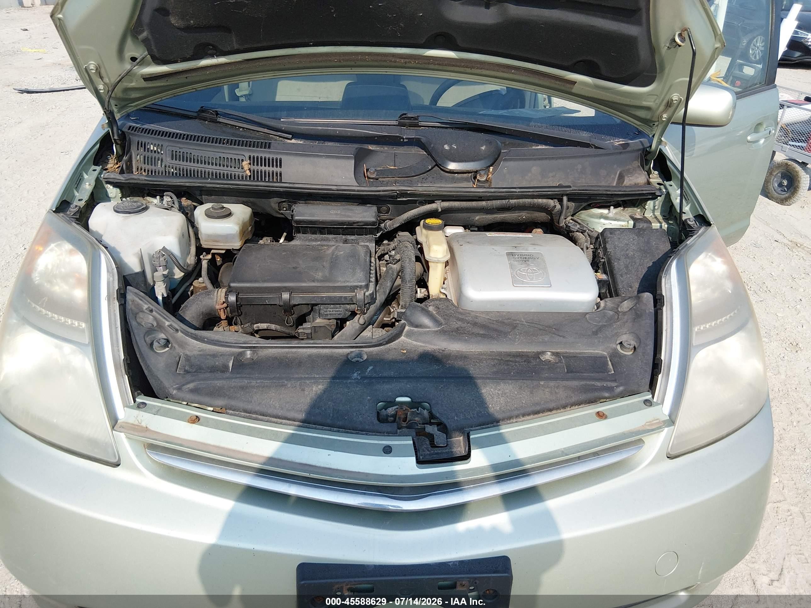 2009 Toyota Prius   Green vin: JTDKB20U097845792