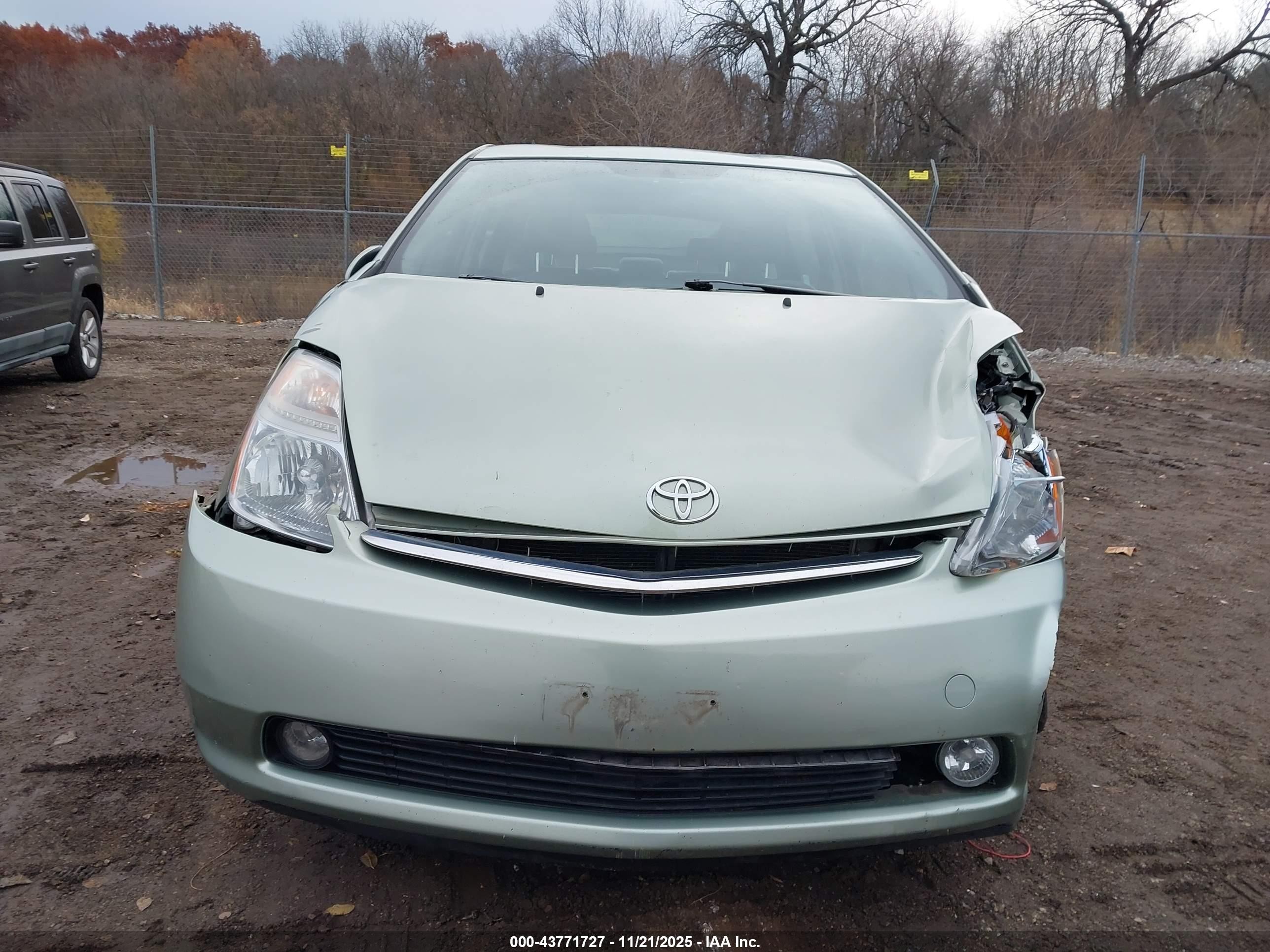 2009 Toyota Prius   Green vin: JTDKB20U097848823