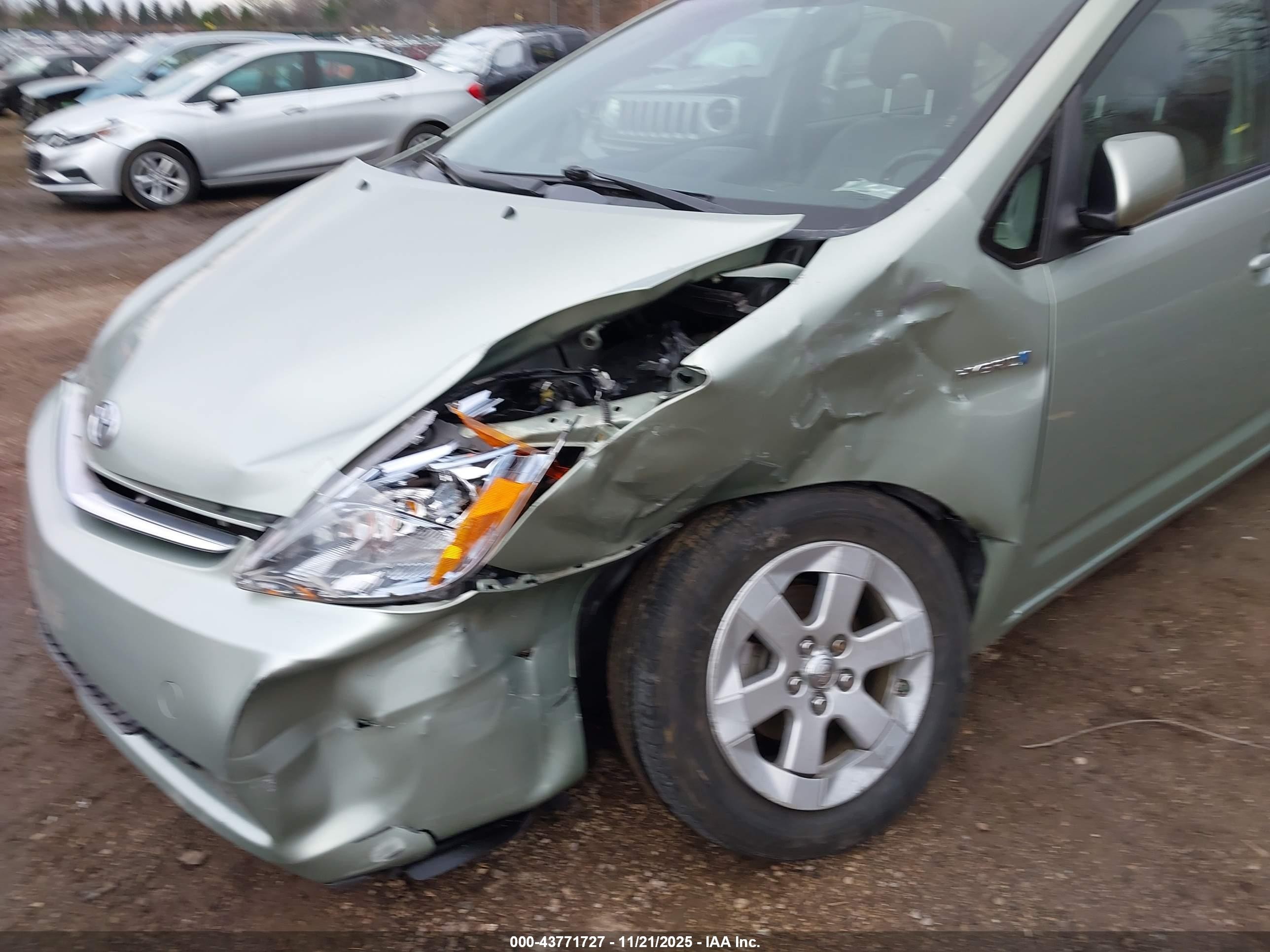 2009 Toyota Prius   Green vin: JTDKB20U097848823