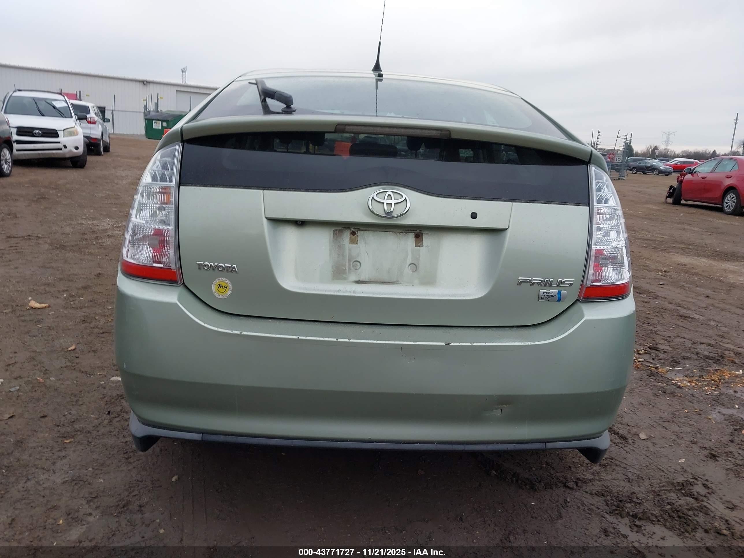 2009 Toyota Prius   Green vin: JTDKB20U097848823