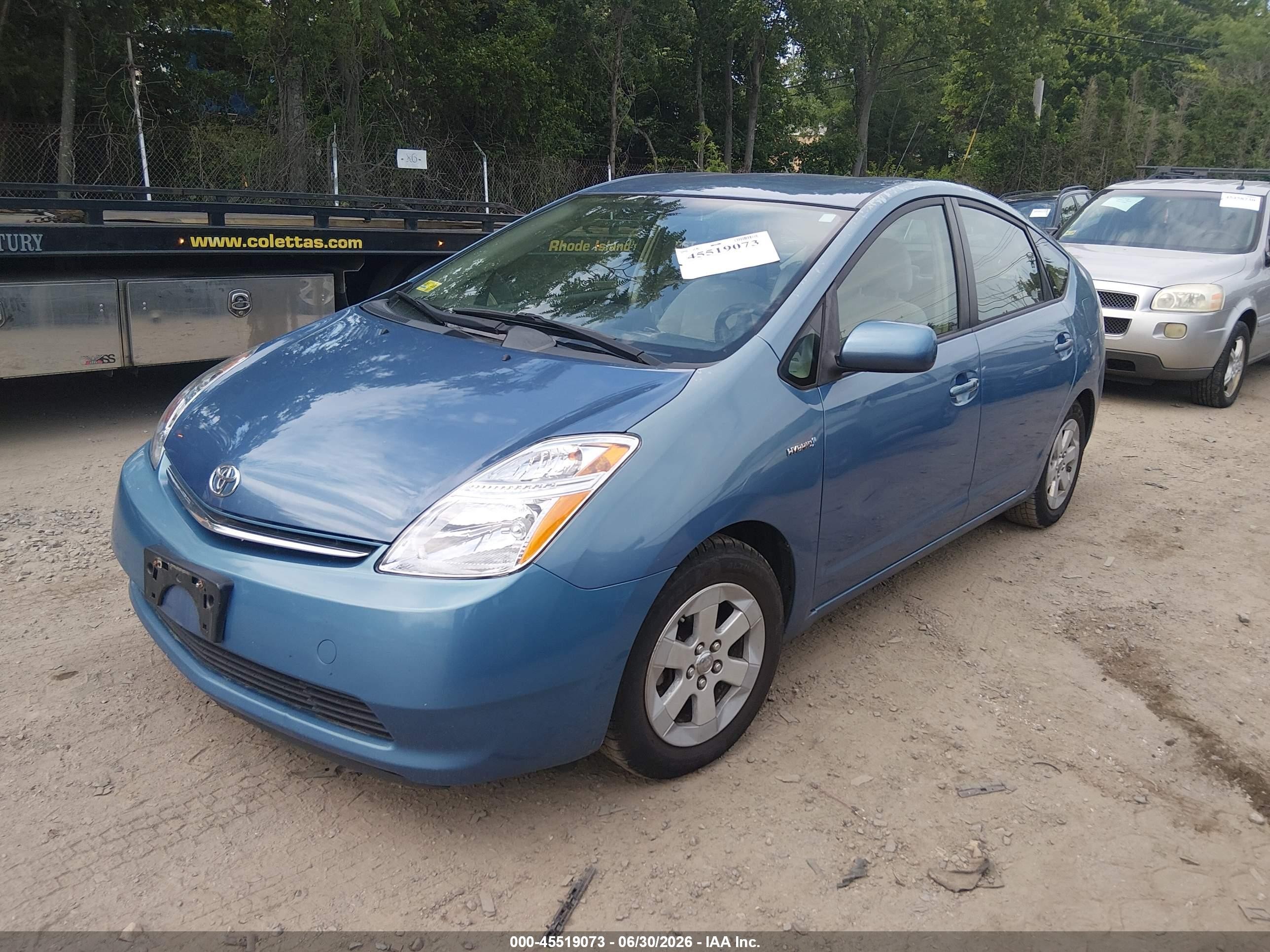 2009 Toyota Prius   Blue vin: JTDKB20U097849518