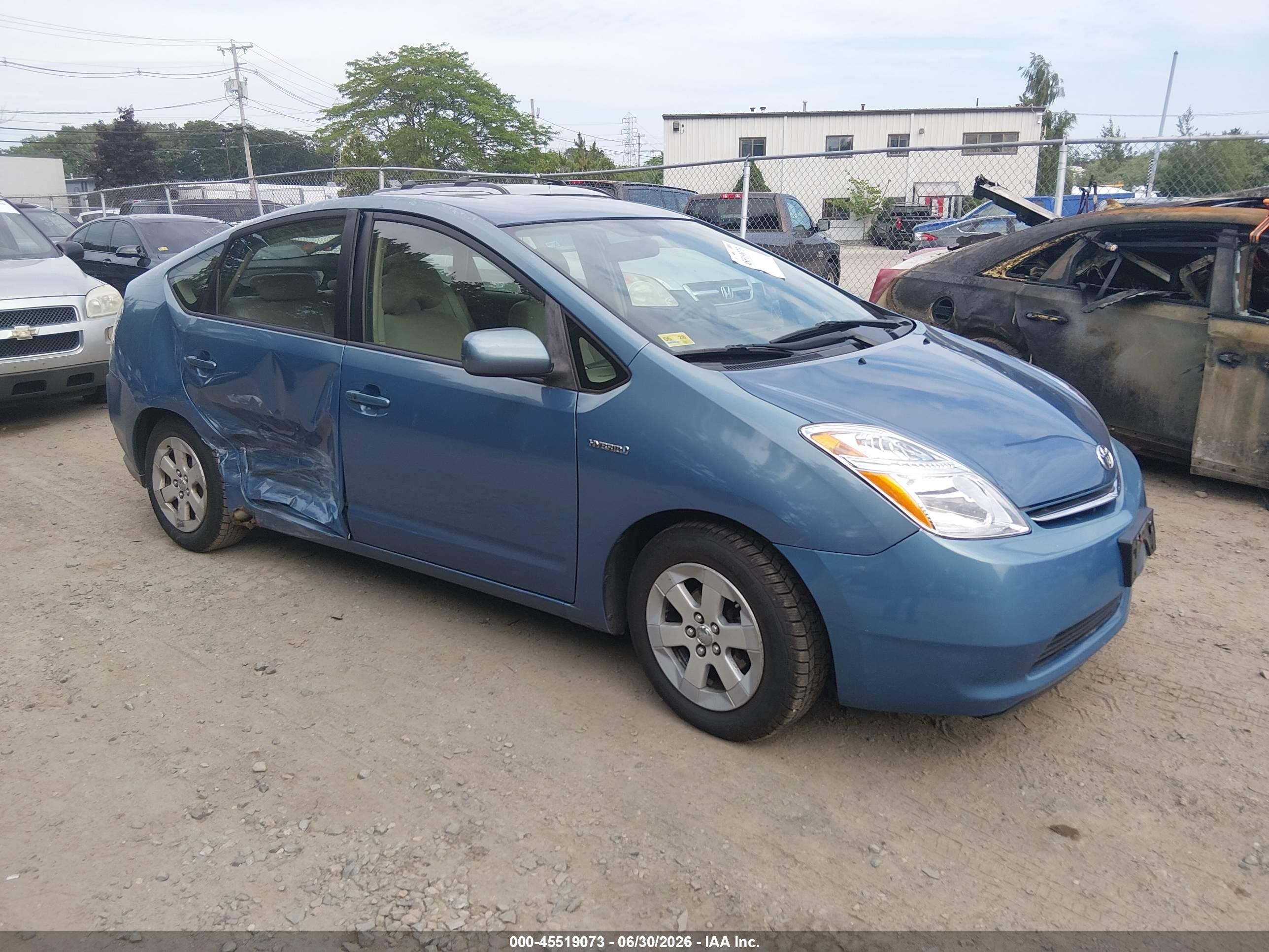 2009 Toyota Prius   Blue vin: JTDKB20U097849518