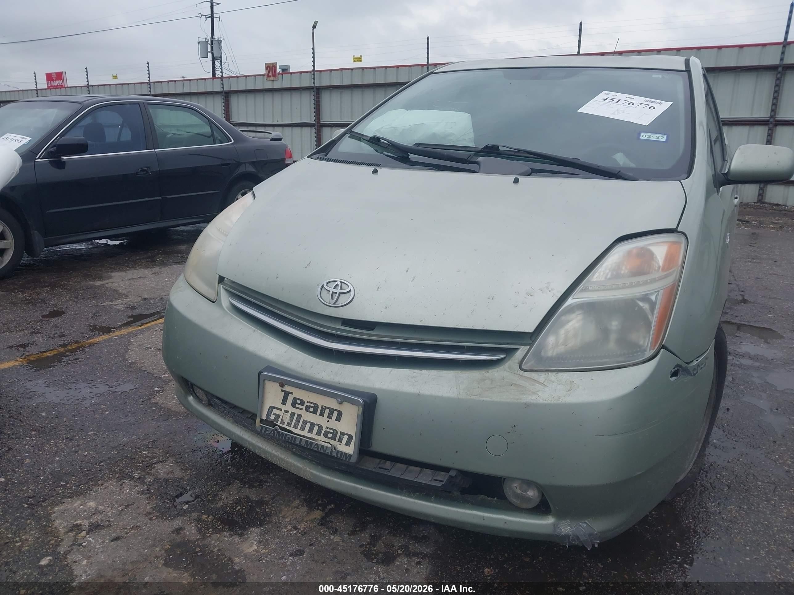 2009 Toyota Prius Touring Green vin: JTDKB20U097854170