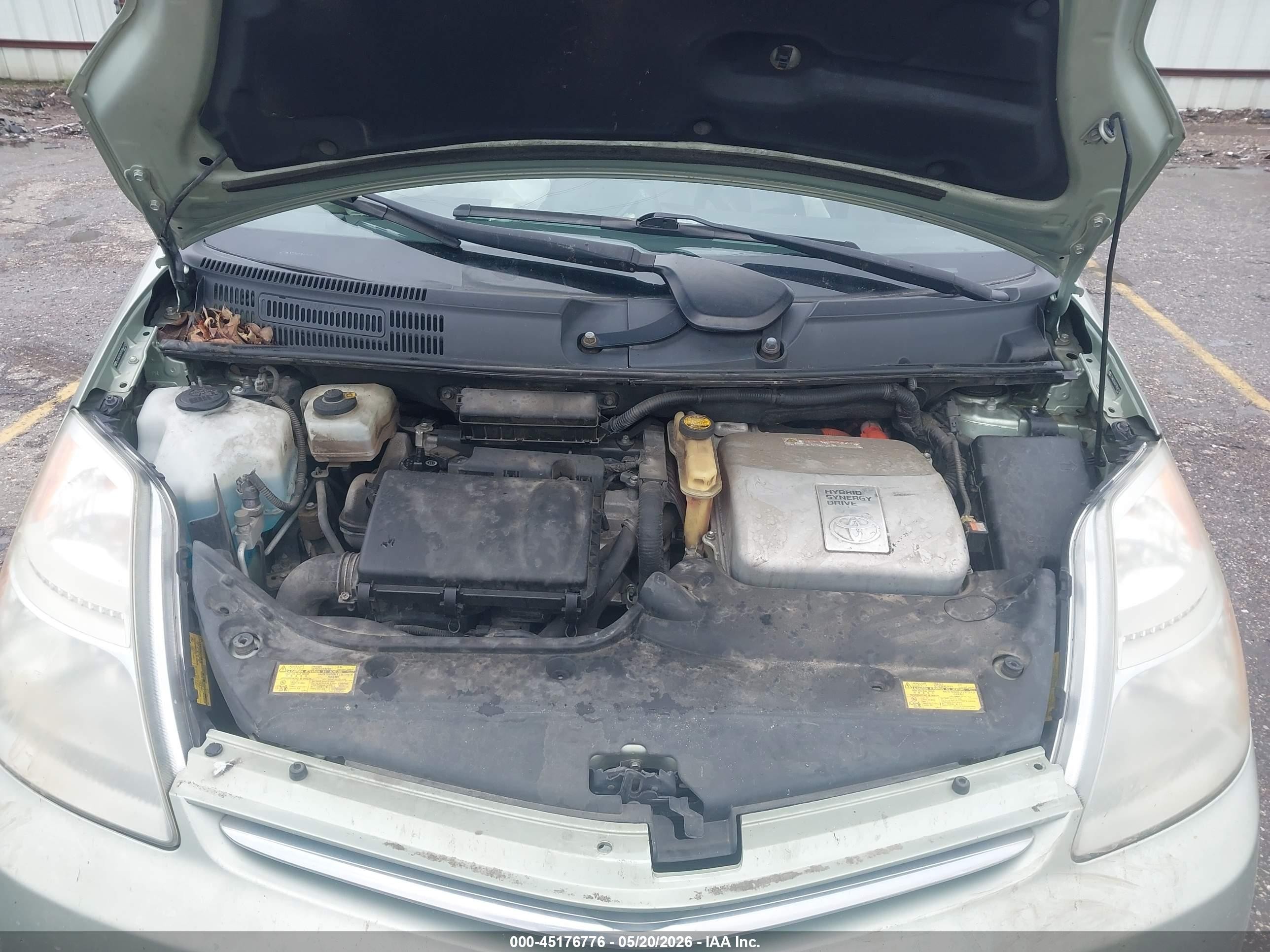 2009 Toyota Prius Touring Green vin: JTDKB20U097854170