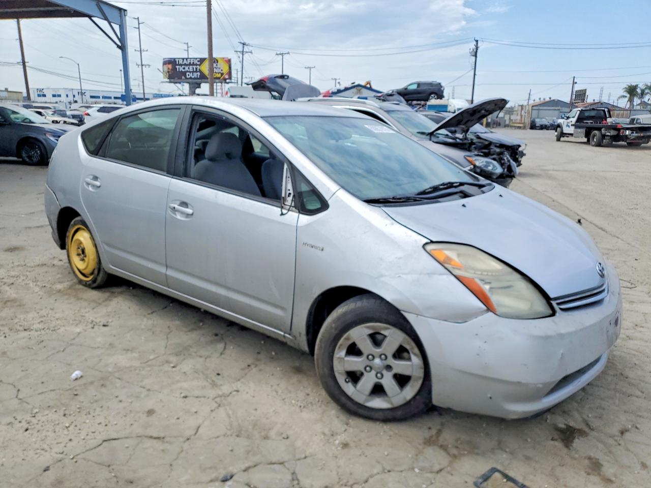 2009 Toyota Prius Base Gray vin: JTDKB20U097858042