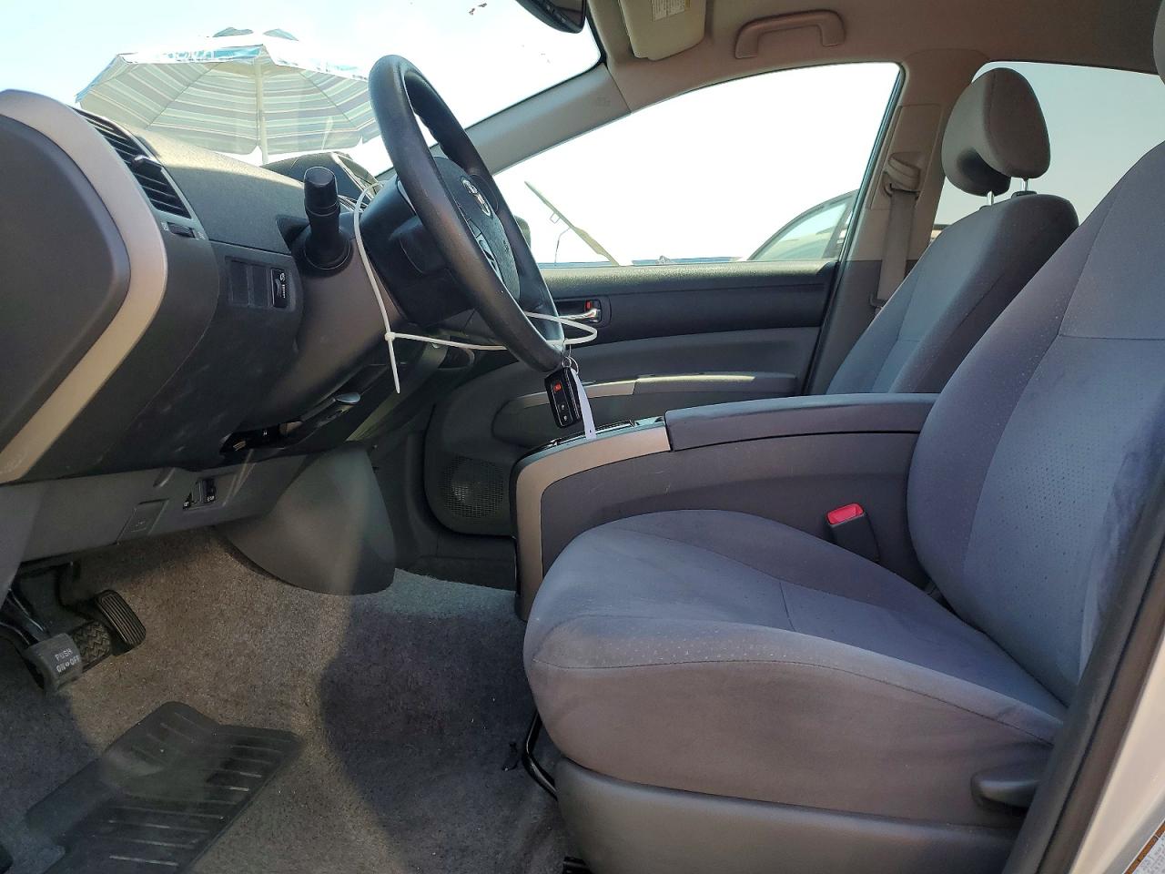 2009 Toyota Prius Base Silver vin: JTDKB20U097863323