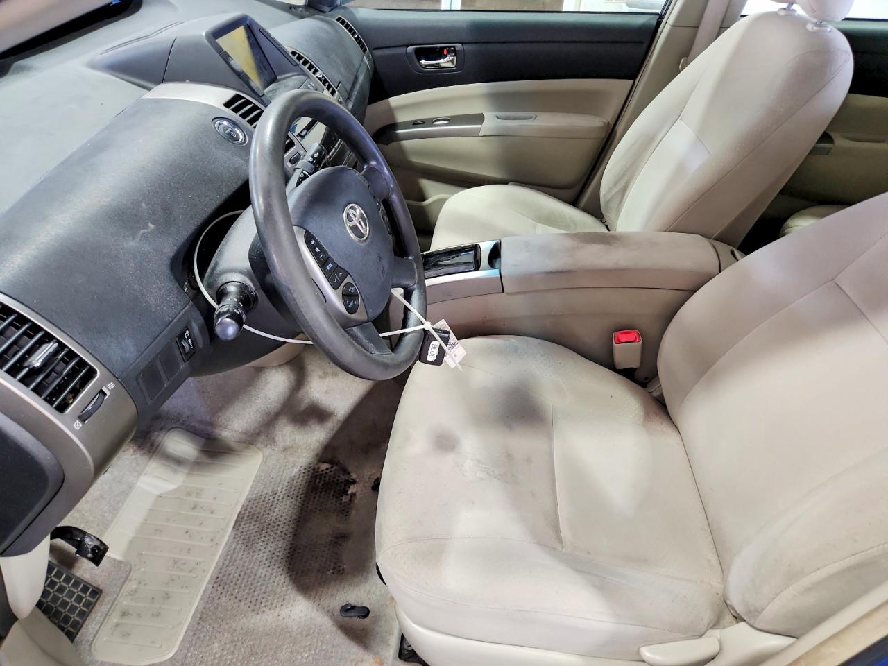2009 Toyota Prius Base Blue vin: JTDKB20U097864083