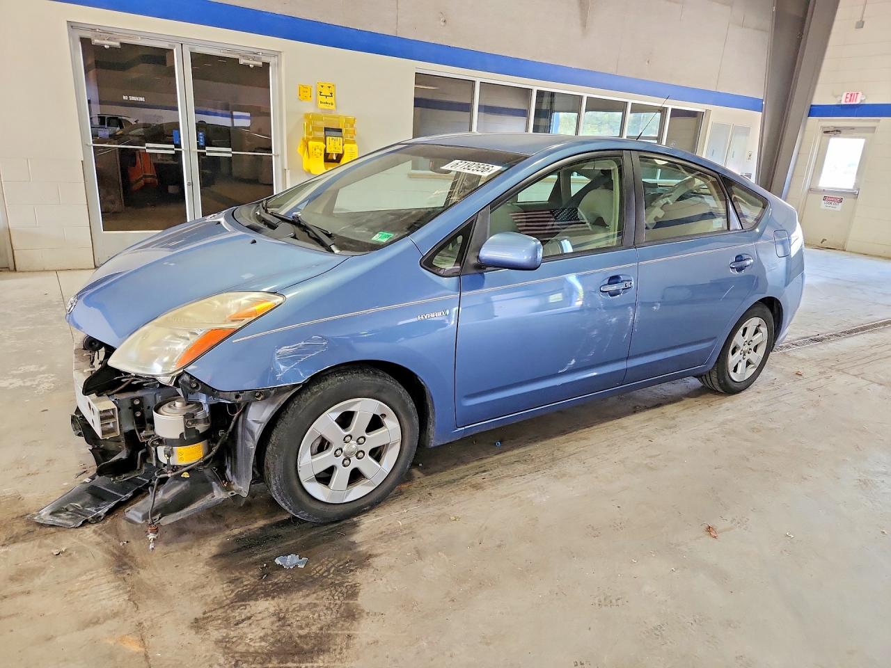 2009 Toyota Prius Base Blue vin: JTDKB20U097864083