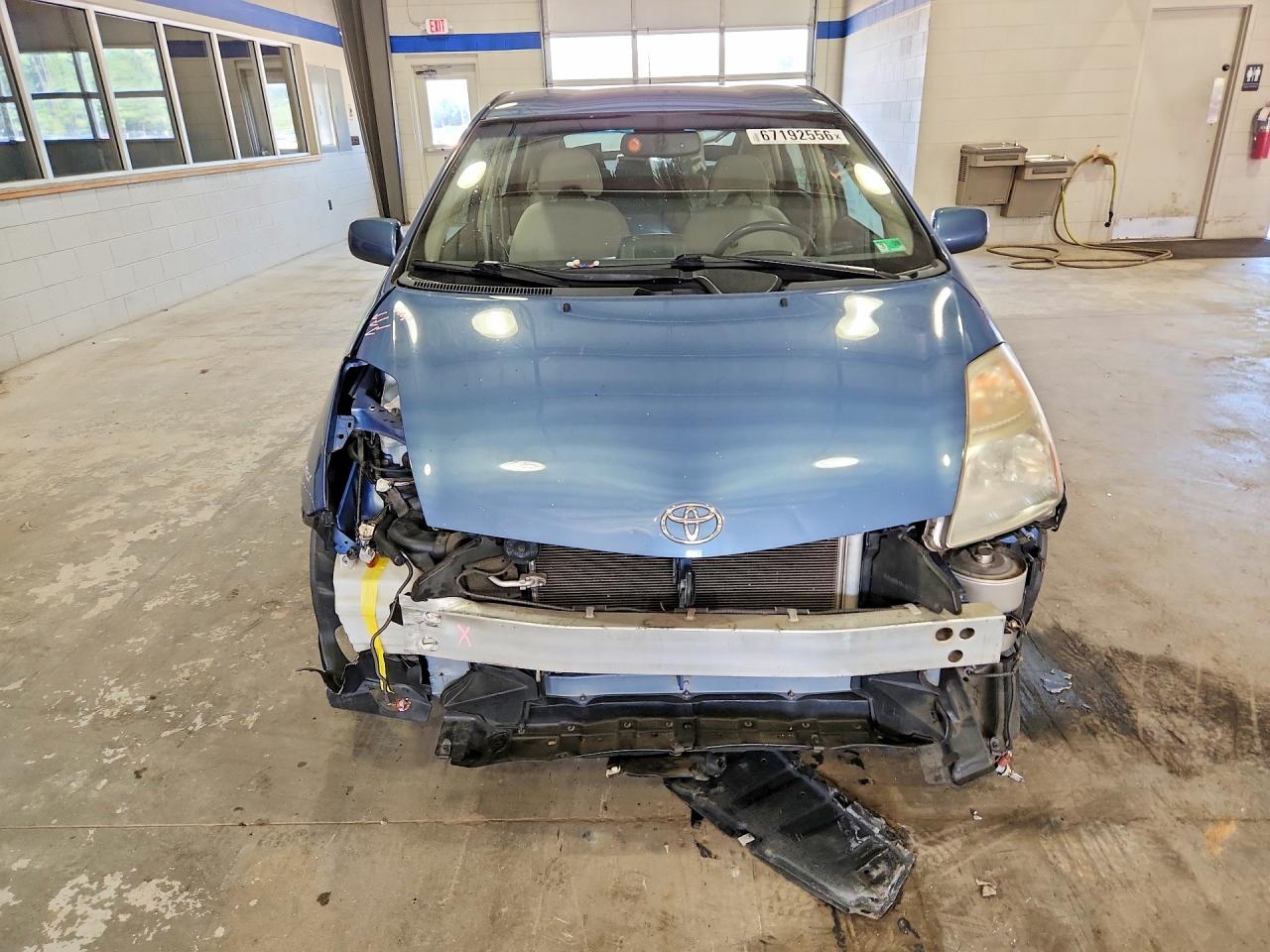 2009 Toyota Prius Base Blue vin: JTDKB20U097864083