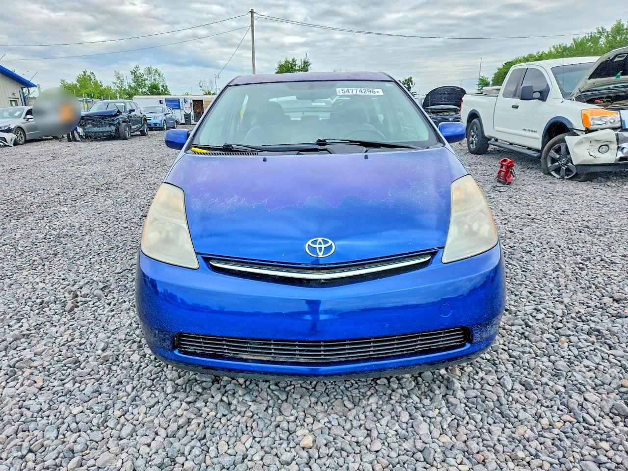 2009 Toyota Prius Base Blue vin: JTDKB20U097865900