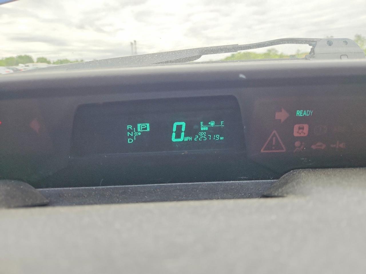 2009 Toyota Prius Base Blue vin: JTDKB20U097865900