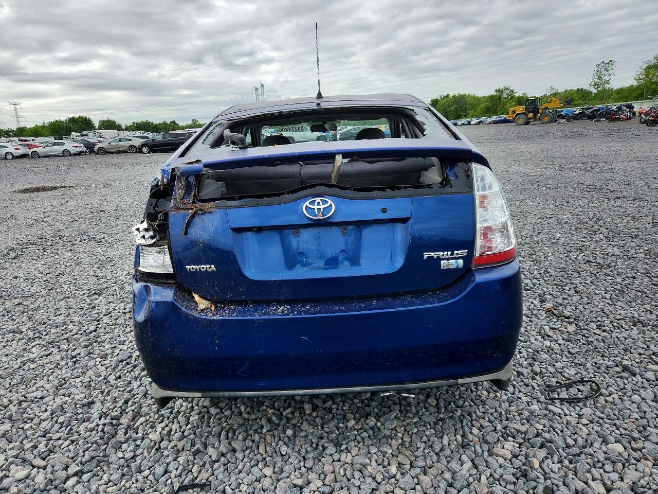 2009 Toyota Prius Base Blue vin: JTDKB20U097865900