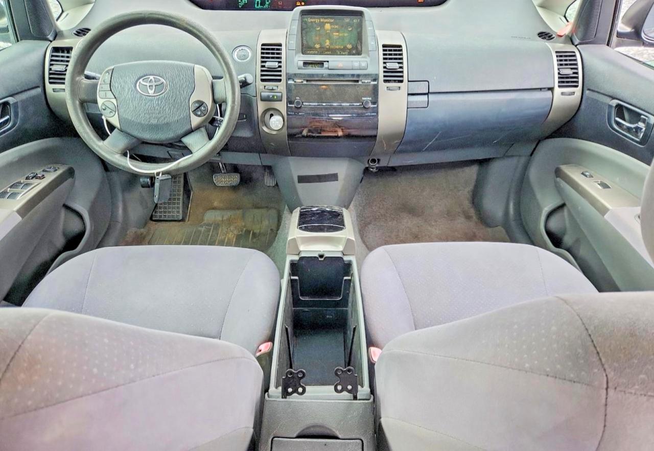 2009 Toyota Prius Base Blue vin: JTDKB20U097865900
