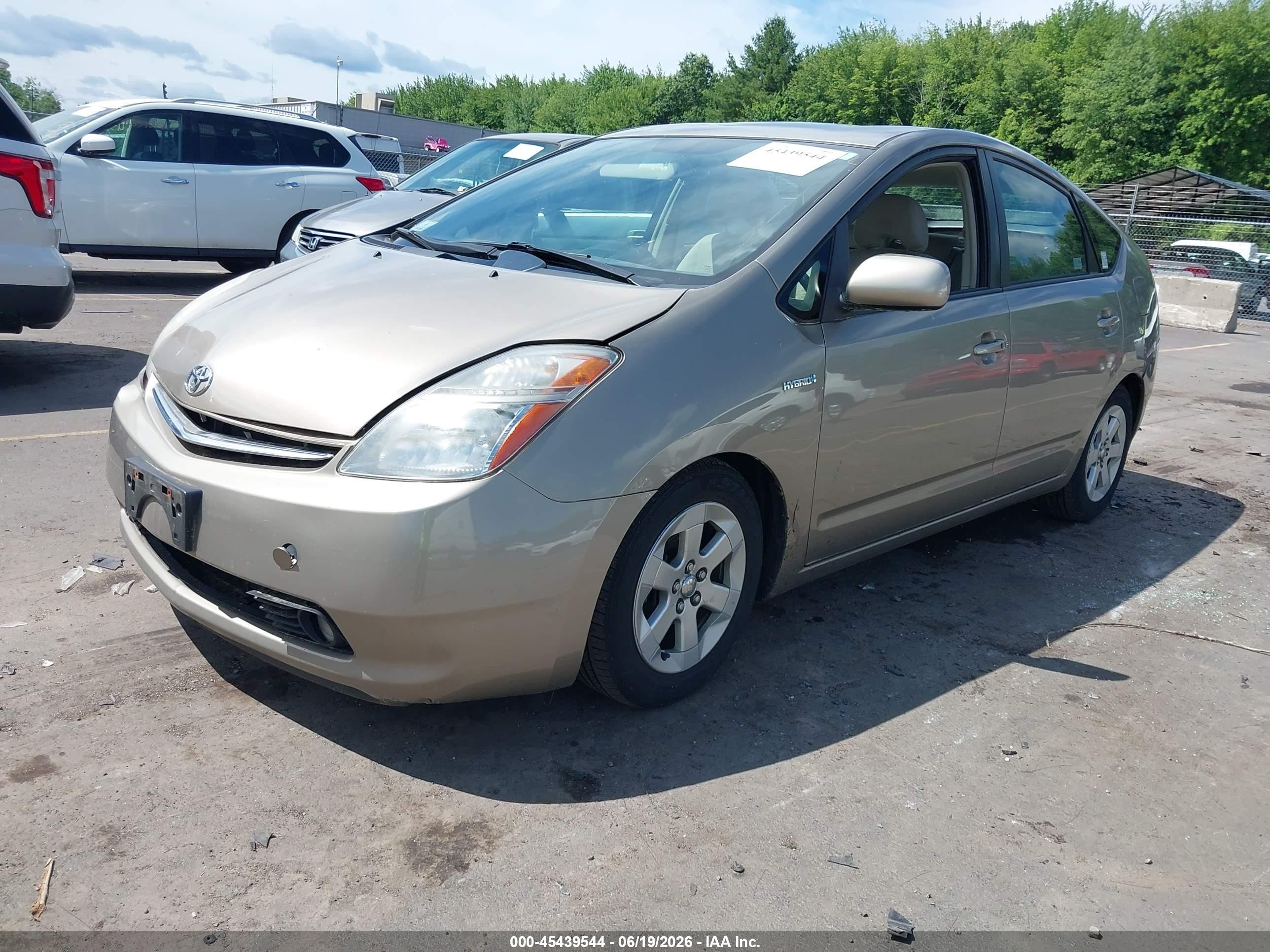 2009 Toyota Prius   Beige vin: JTDKB20U097867663
