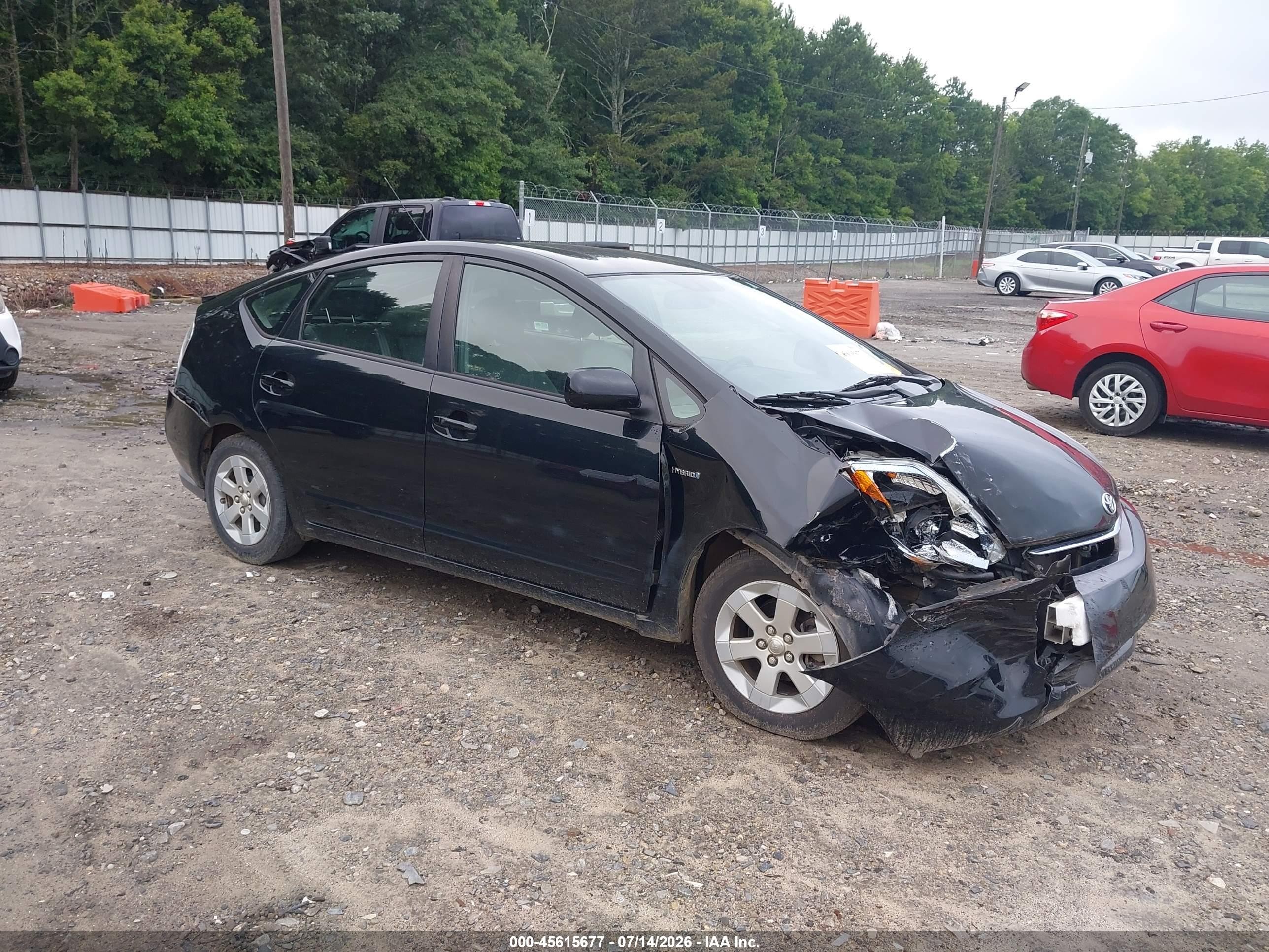 2009 Toyota Prius   Black vin: JTDKB20U097879490