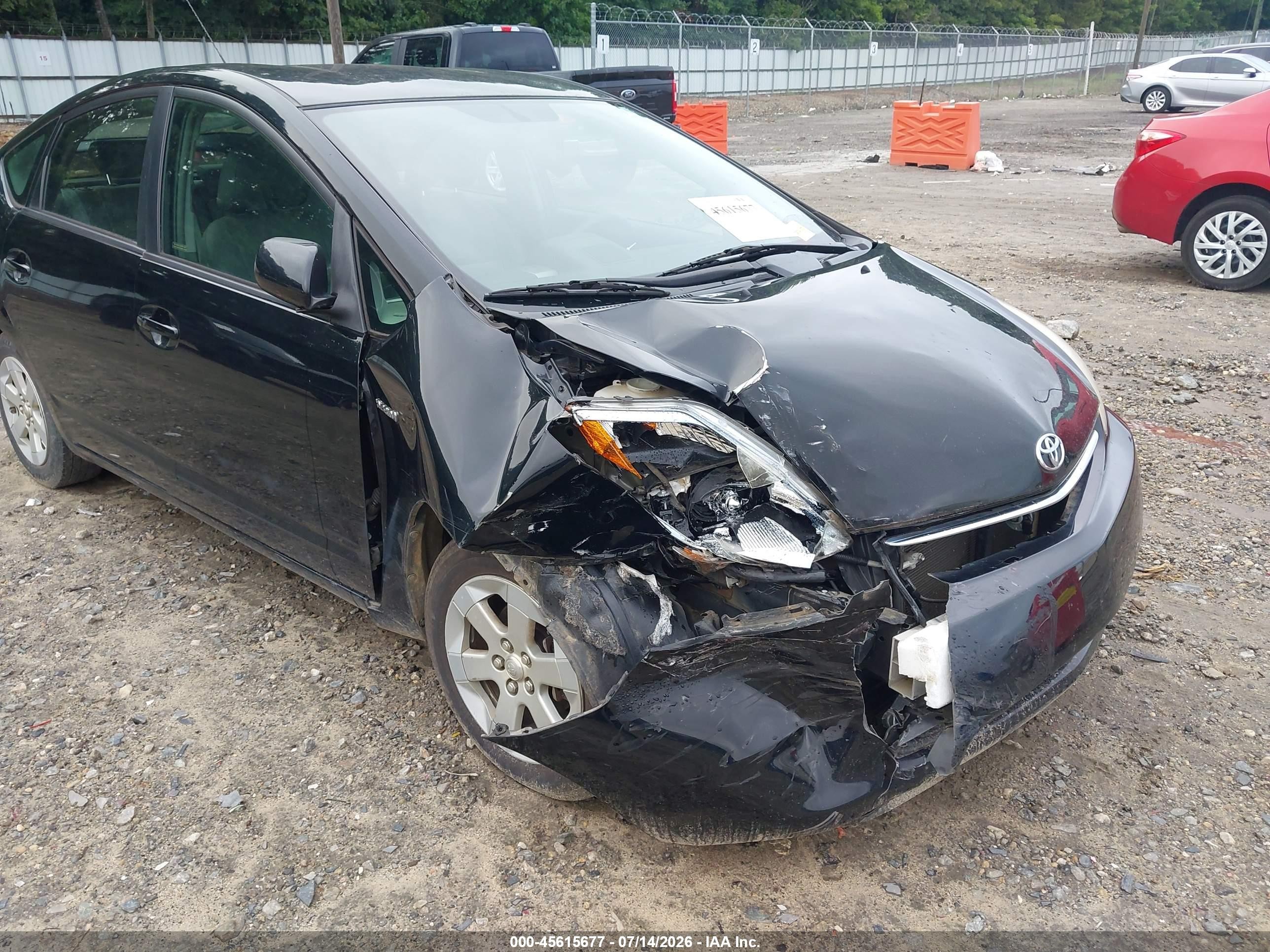 2009 Toyota Prius   Black vin: JTDKB20U097879490