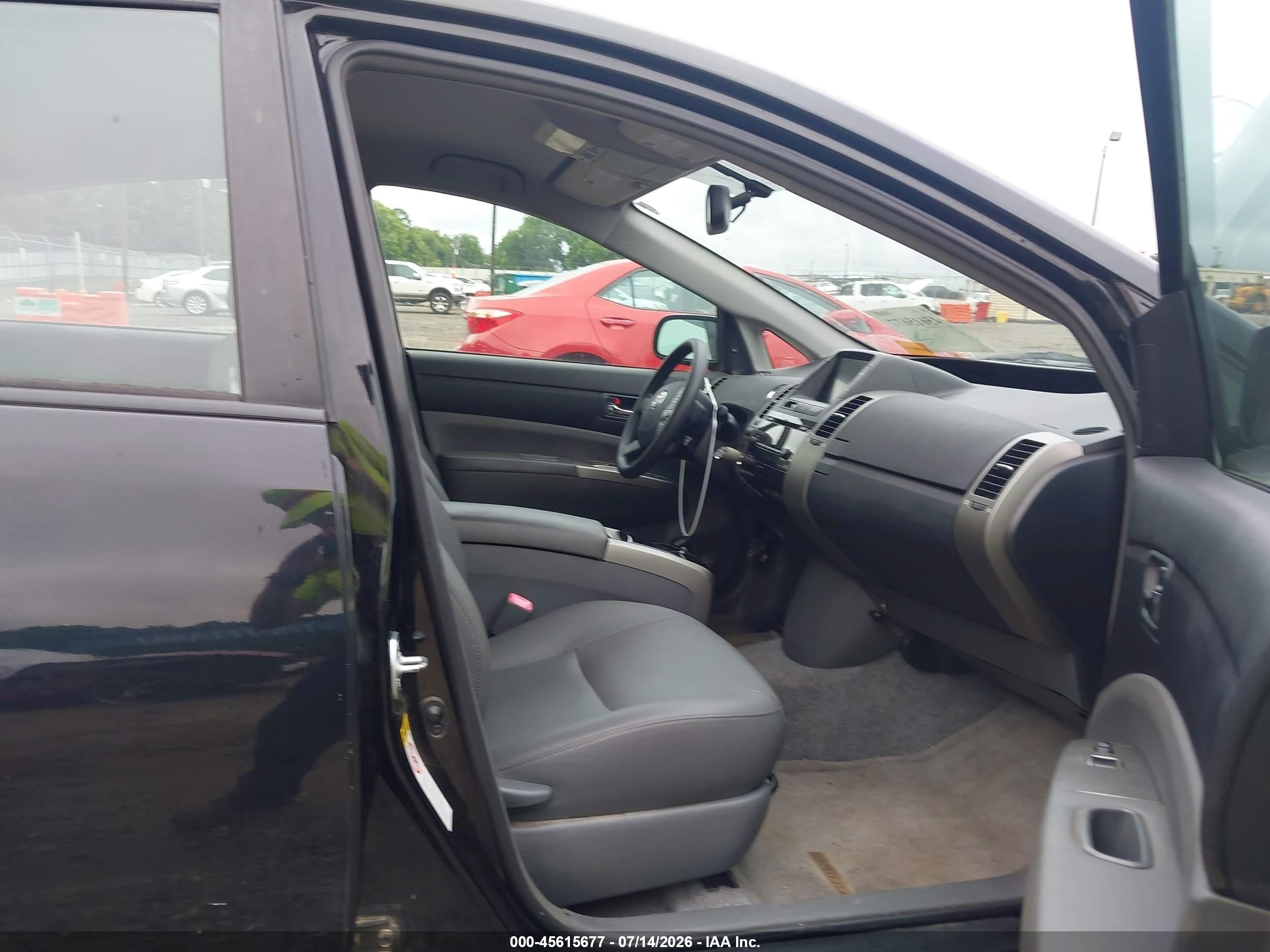 2009 Toyota Prius   Black vin: JTDKB20U097879490