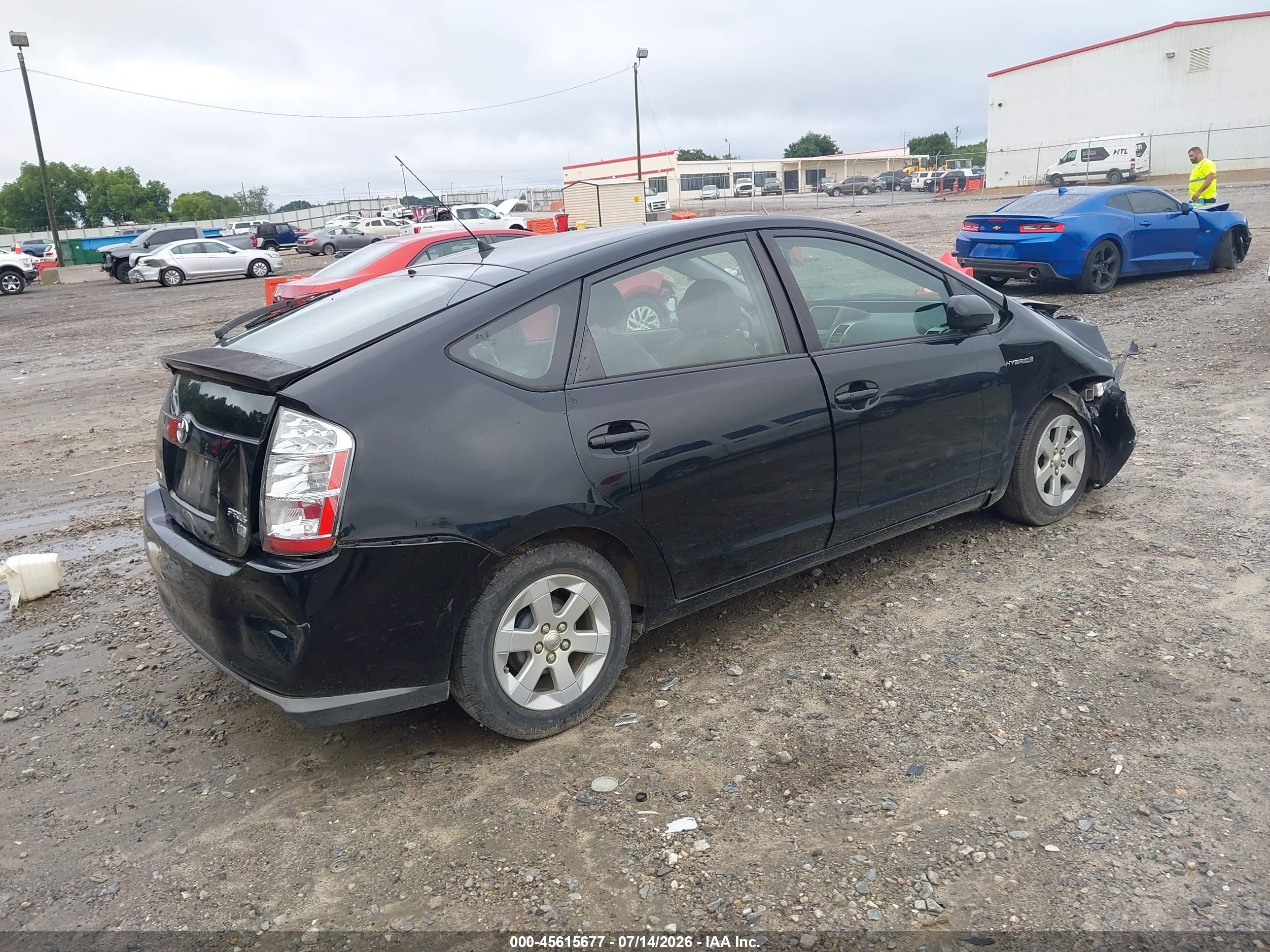 2009 Toyota Prius   Black vin: JTDKB20U097879490