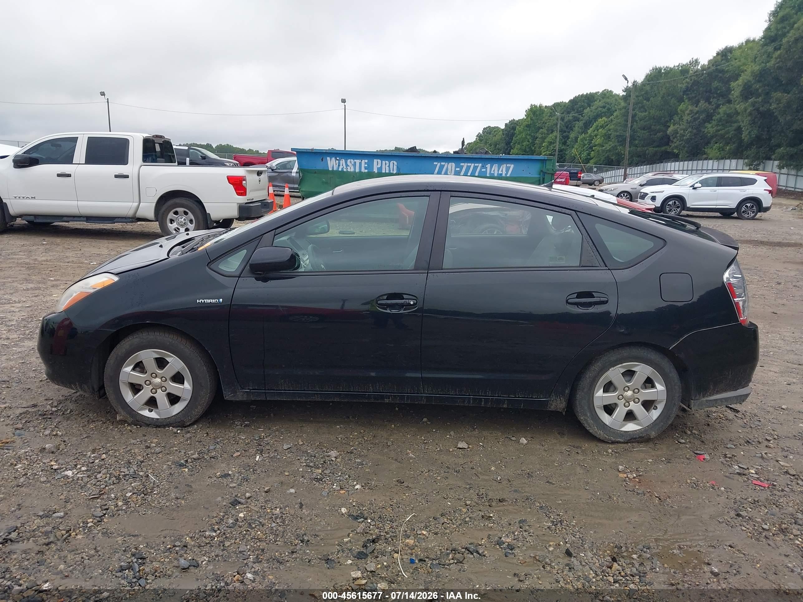 2009 Toyota Prius   Black vin: JTDKB20U097879490