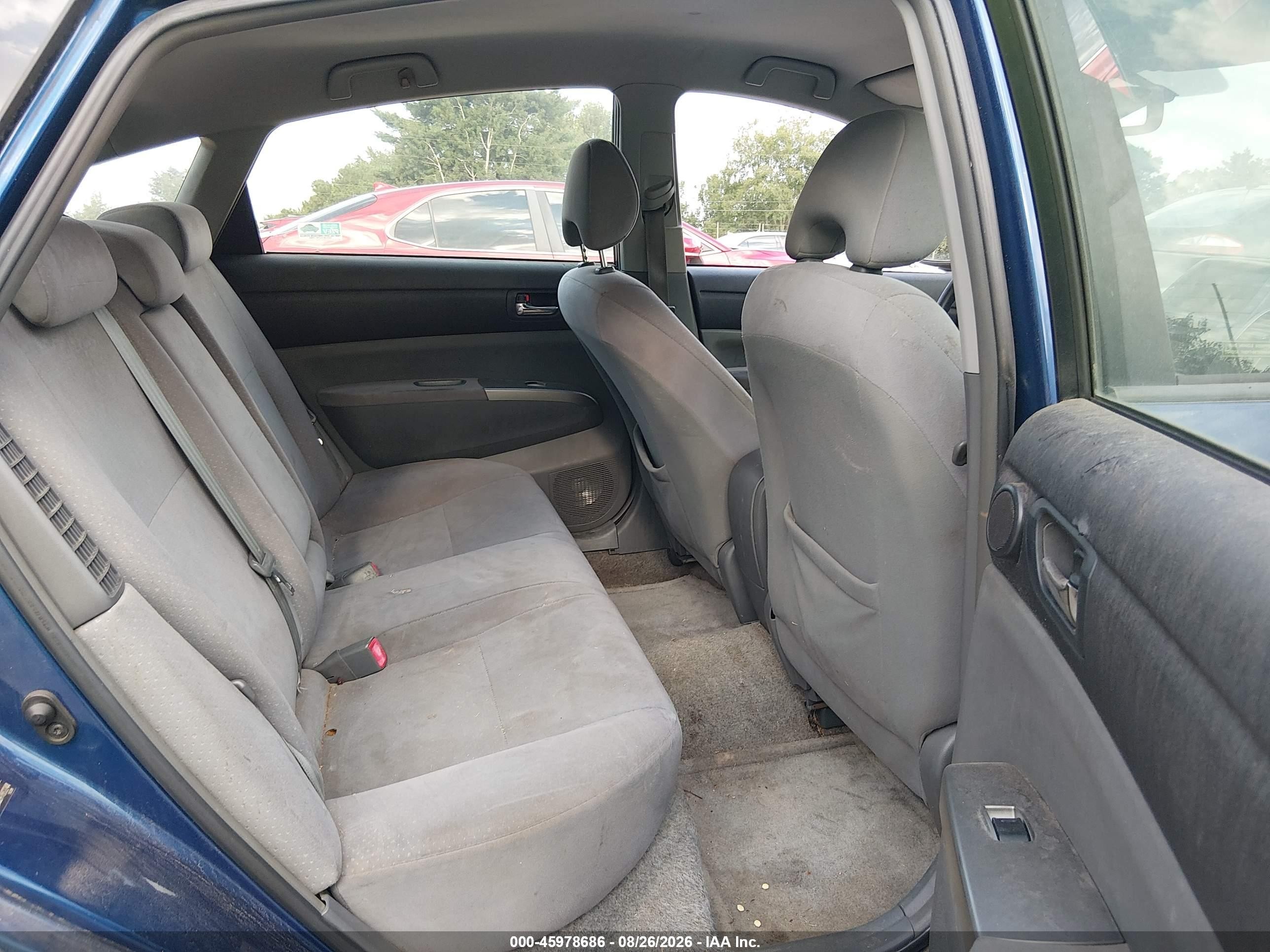 2009 Toyota Prius Touring Blue vin: JTDKB20U097882244