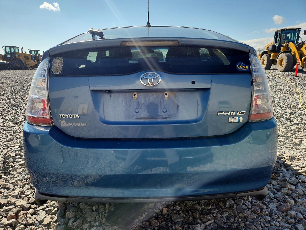 2009 Toyota Prius Base Blue vin: JTDKB20U097893566