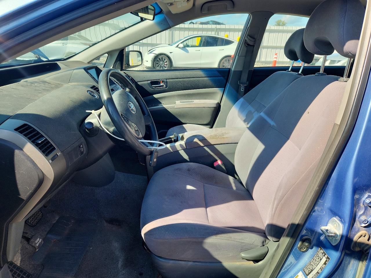 2009 Toyota Prius Base Blue vin: JTDKB20U097893566