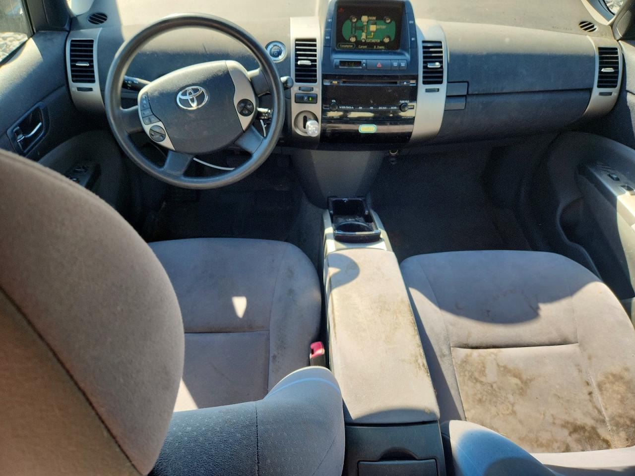 2009 Toyota Prius Base Blue vin: JTDKB20U097893566