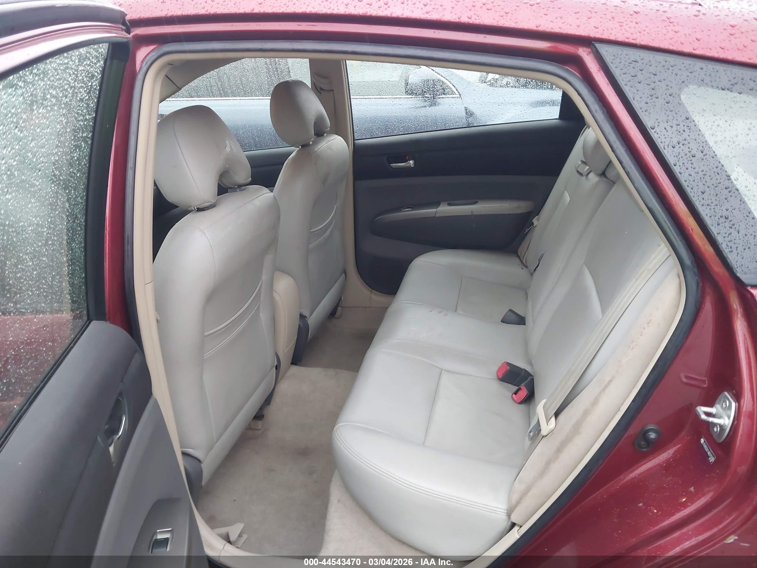 2004 Toyota Prius Red vin: JTDKB20U140015100