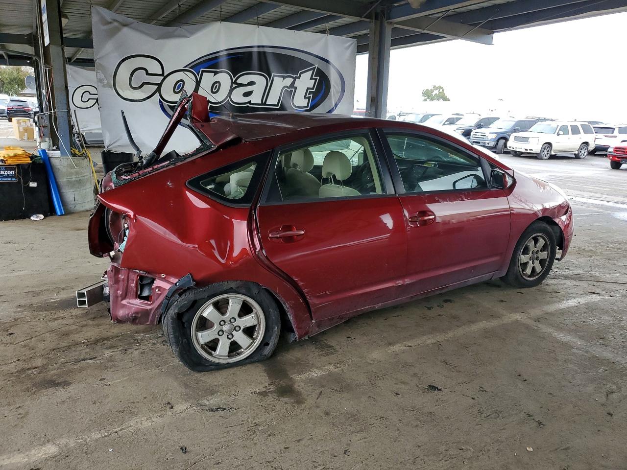 2004 Toyota Prius Maroon vin: JTDKB20U140079556