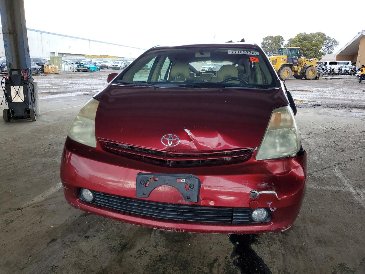 2004 Toyota Prius Maroon vin: JTDKB20U140079556