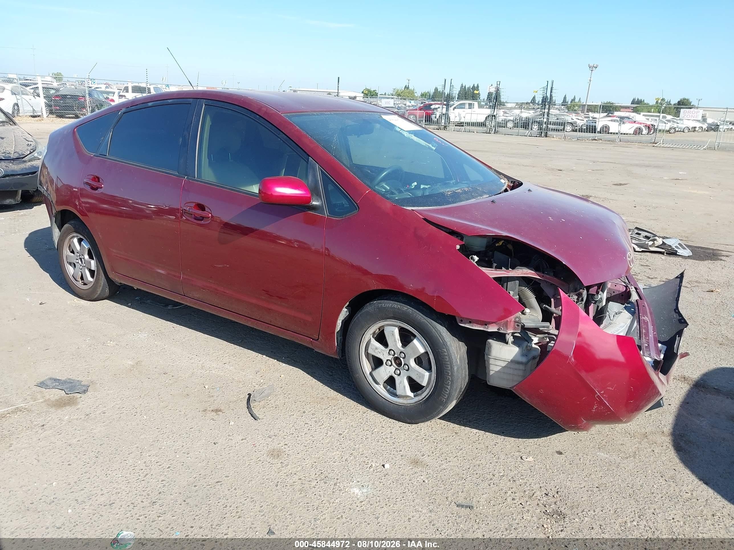 2005 Toyota Prius   Red vin: JTDKB20U153003478