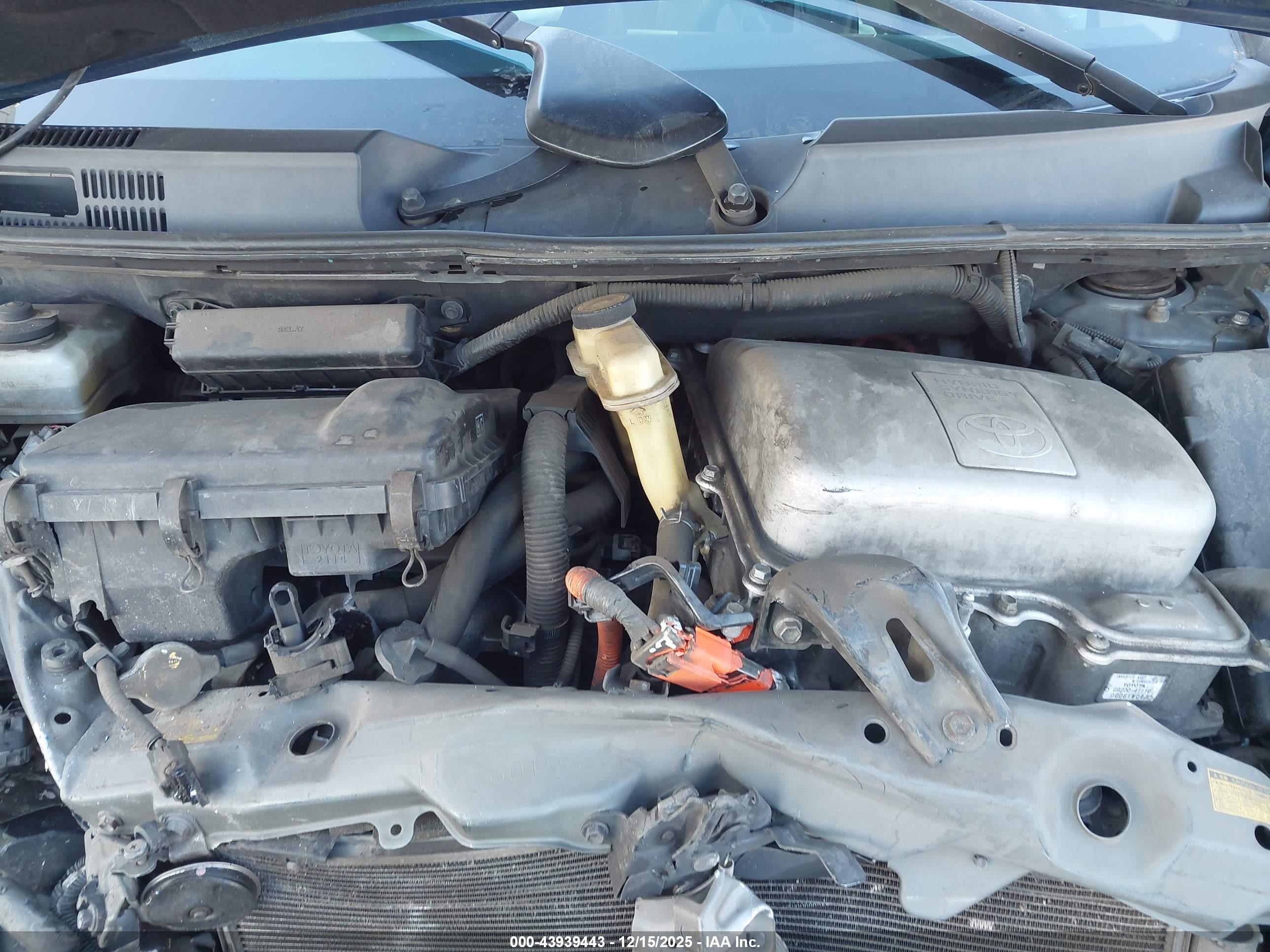 2005 Toyota Prius   Синий vin: JTDKB20U153093036