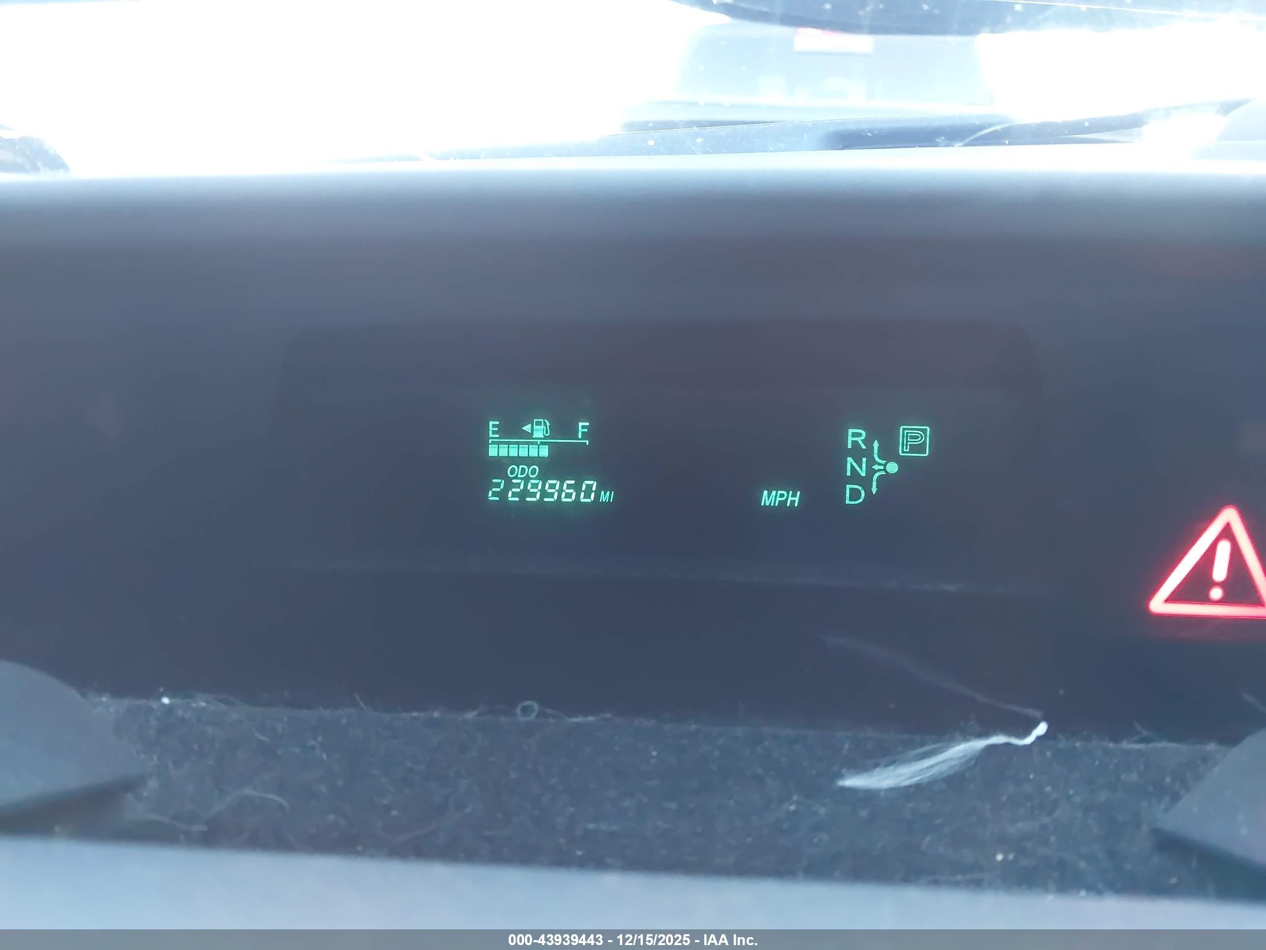 2005 Toyota Prius   Синий vin: JTDKB20U153093036