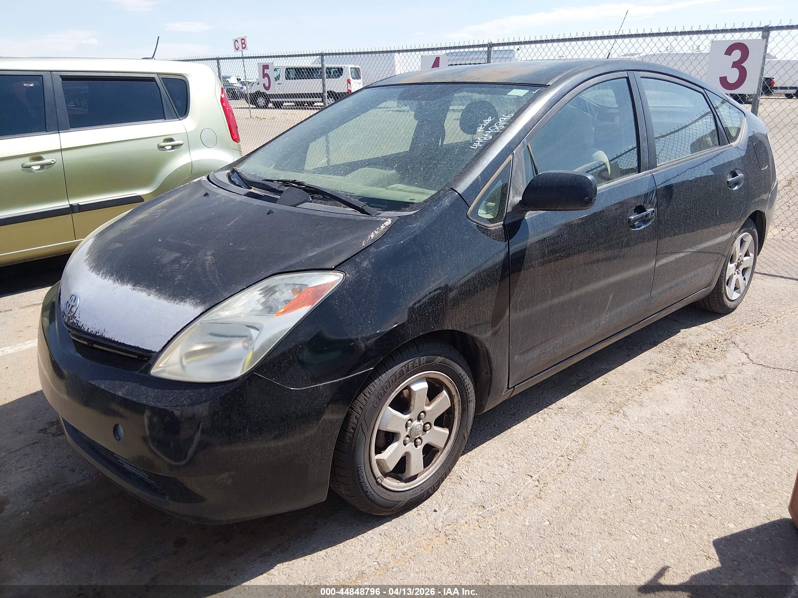 2005 Toyota Prius   Black vin: JTDKB20U153113107