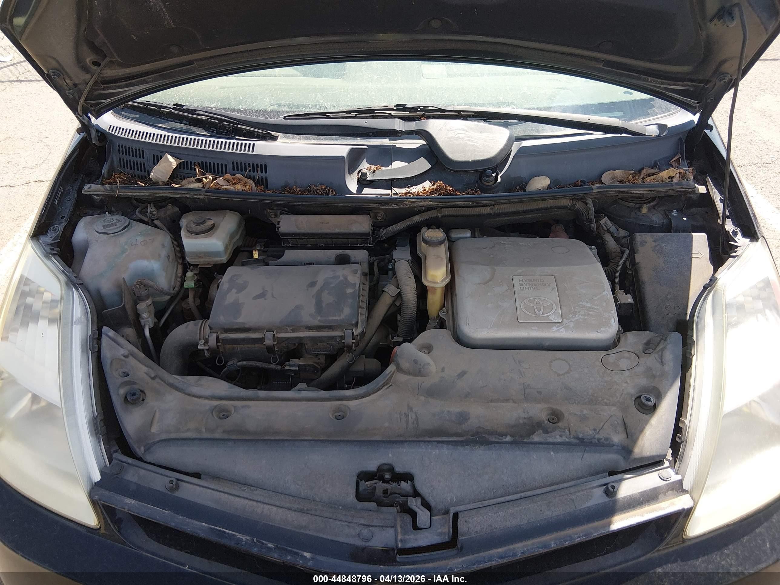 2005 Toyota Prius   Black vin: JTDKB20U153113107