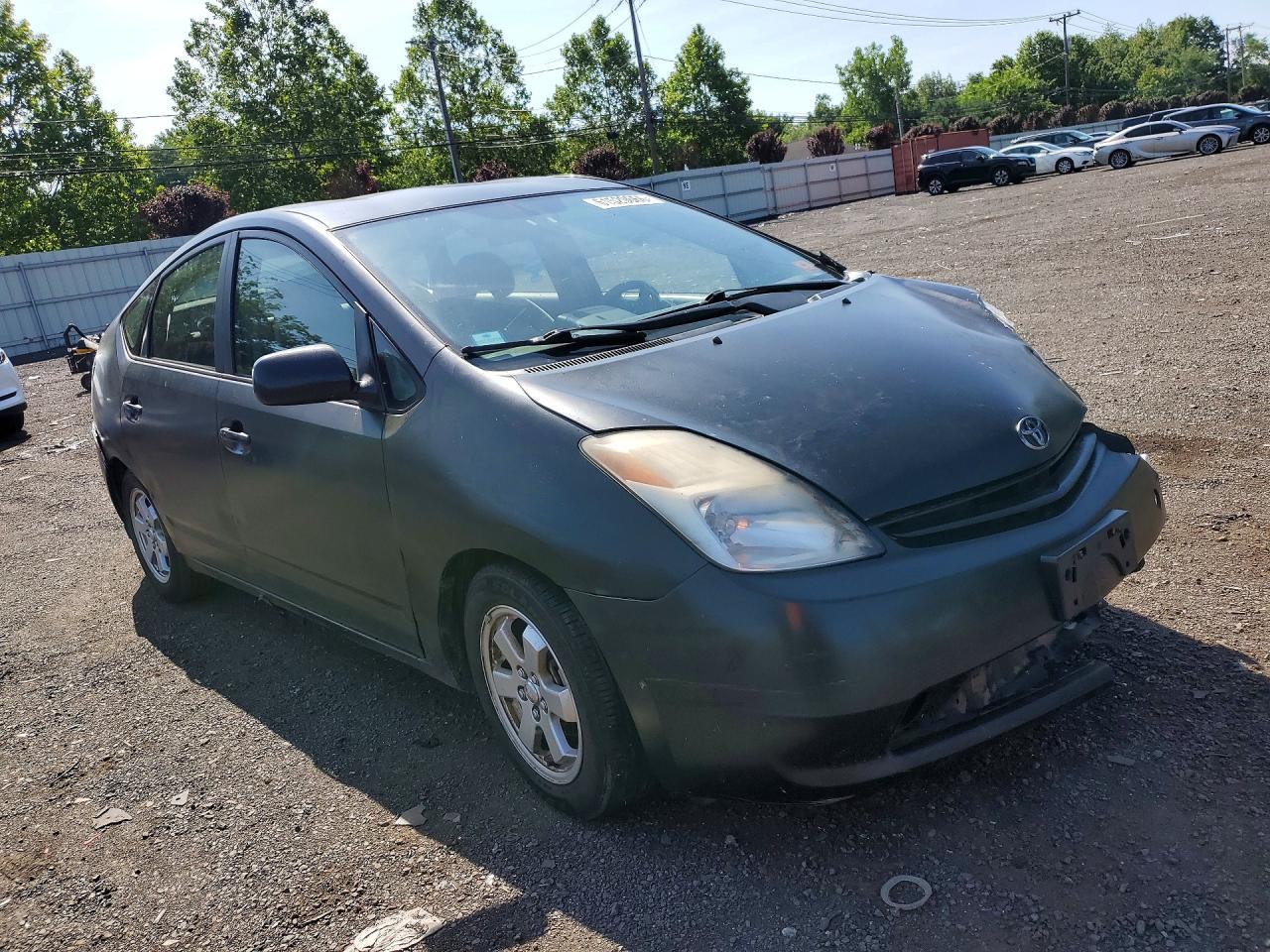 2005 Toyota Prius Base Black vin: JTDKB20U153113673