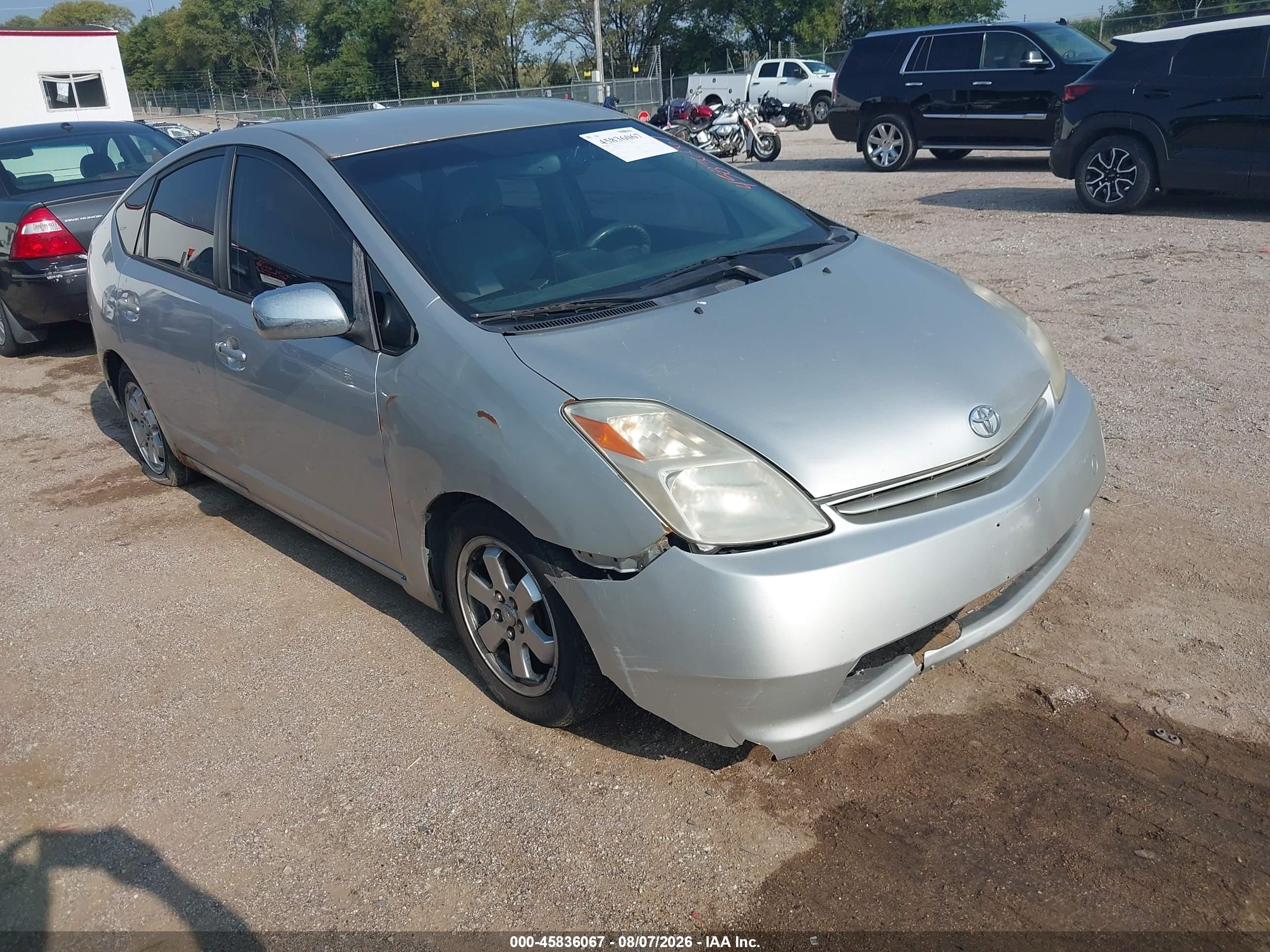 2005 Toyota Prius   Серый vin: JTDKB20U157021262