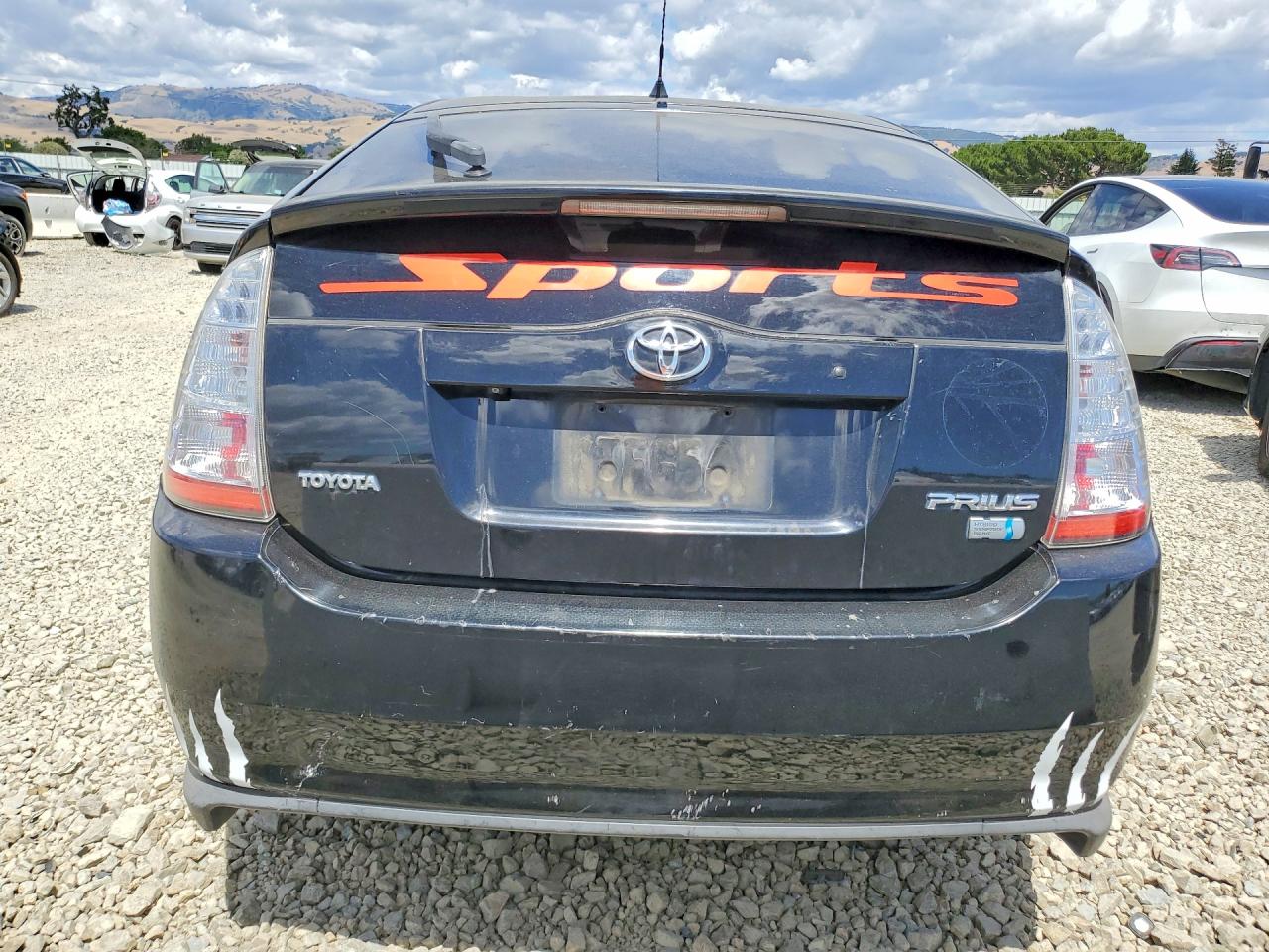 2006 Toyota Prius Base Black vin: JTDKB20U163133097