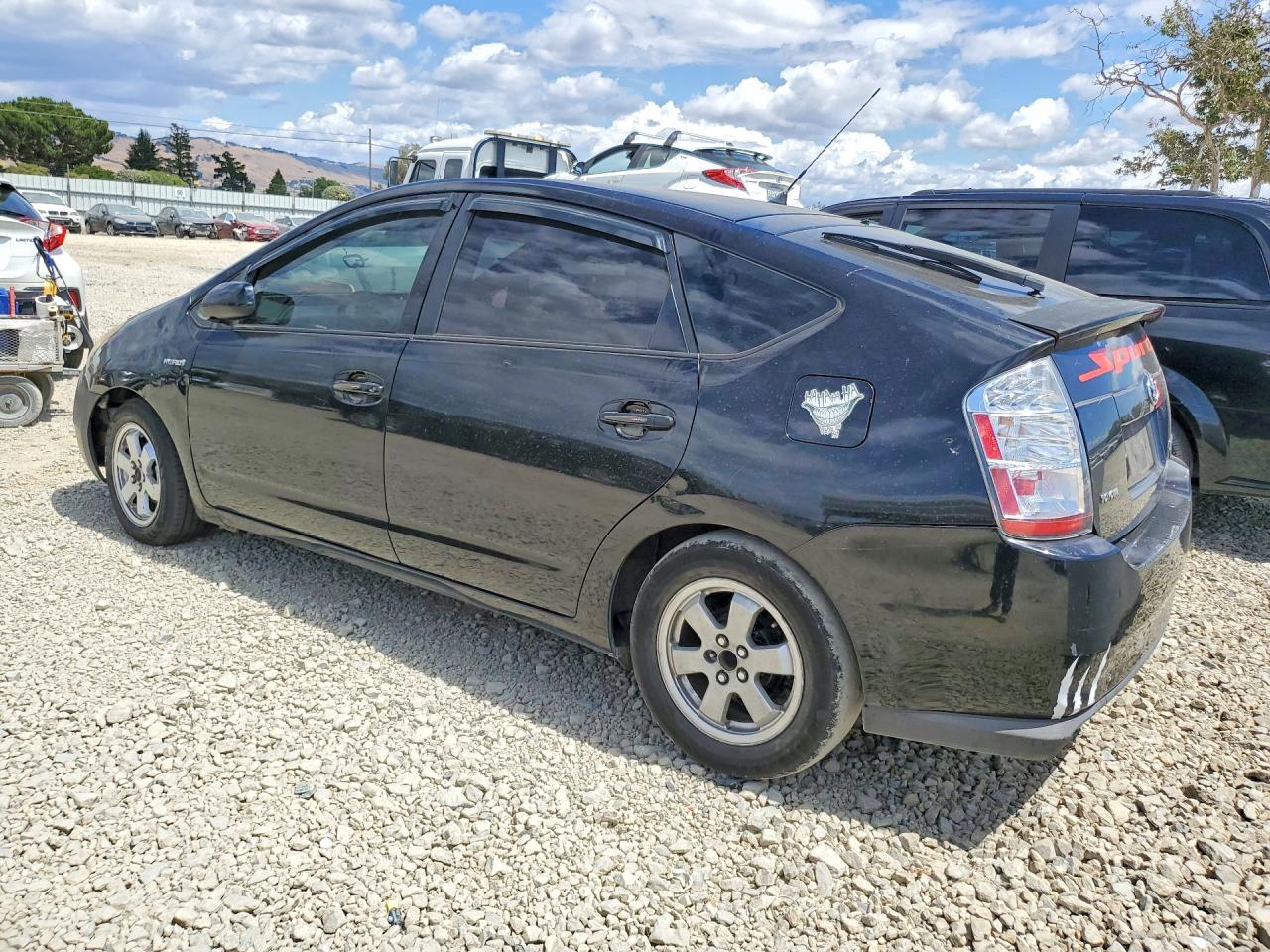 2006 Toyota Prius Base Black vin: JTDKB20U163133097