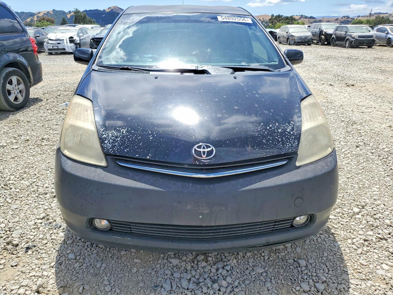 2006 Toyota Prius Base Black vin: JTDKB20U163133097