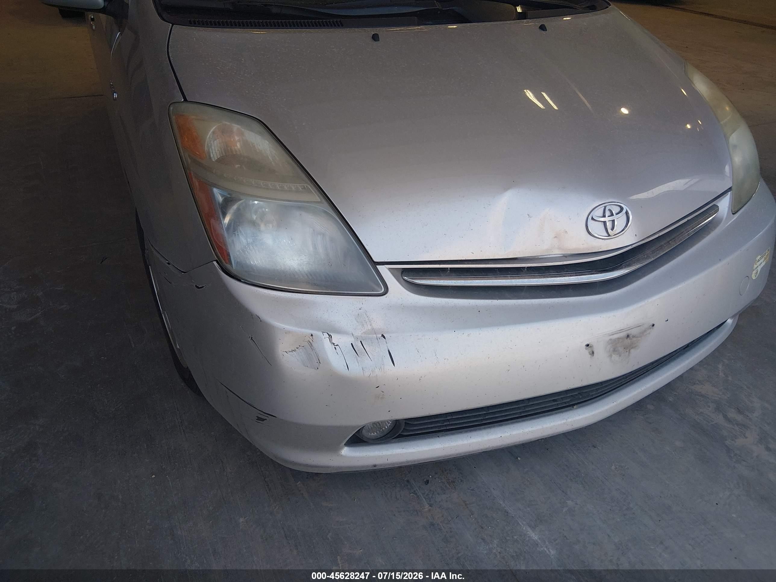2006 Toyota Prius   Silver vin: JTDKB20U163151602