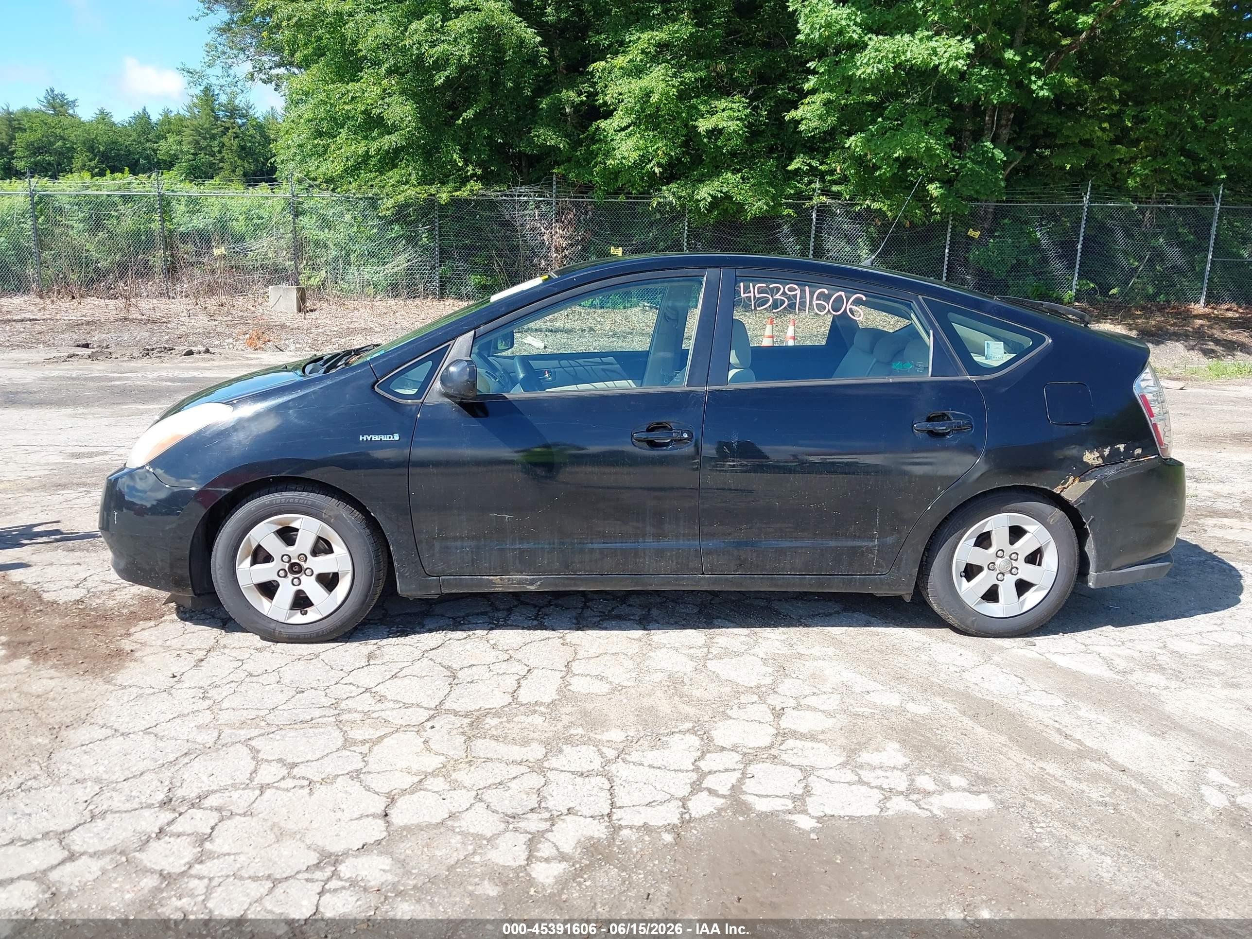 2006 Toyota Prius   Black vin: JTDKB20U163165855