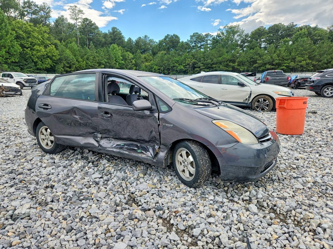 2006 Toyota Prius Base Серый vin: JTDKB20U163190545