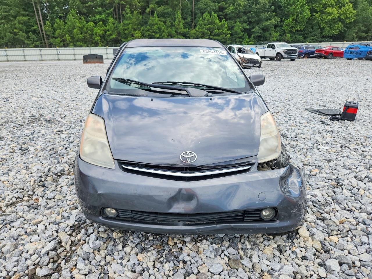 2006 Toyota Prius Base Серый vin: JTDKB20U163190545