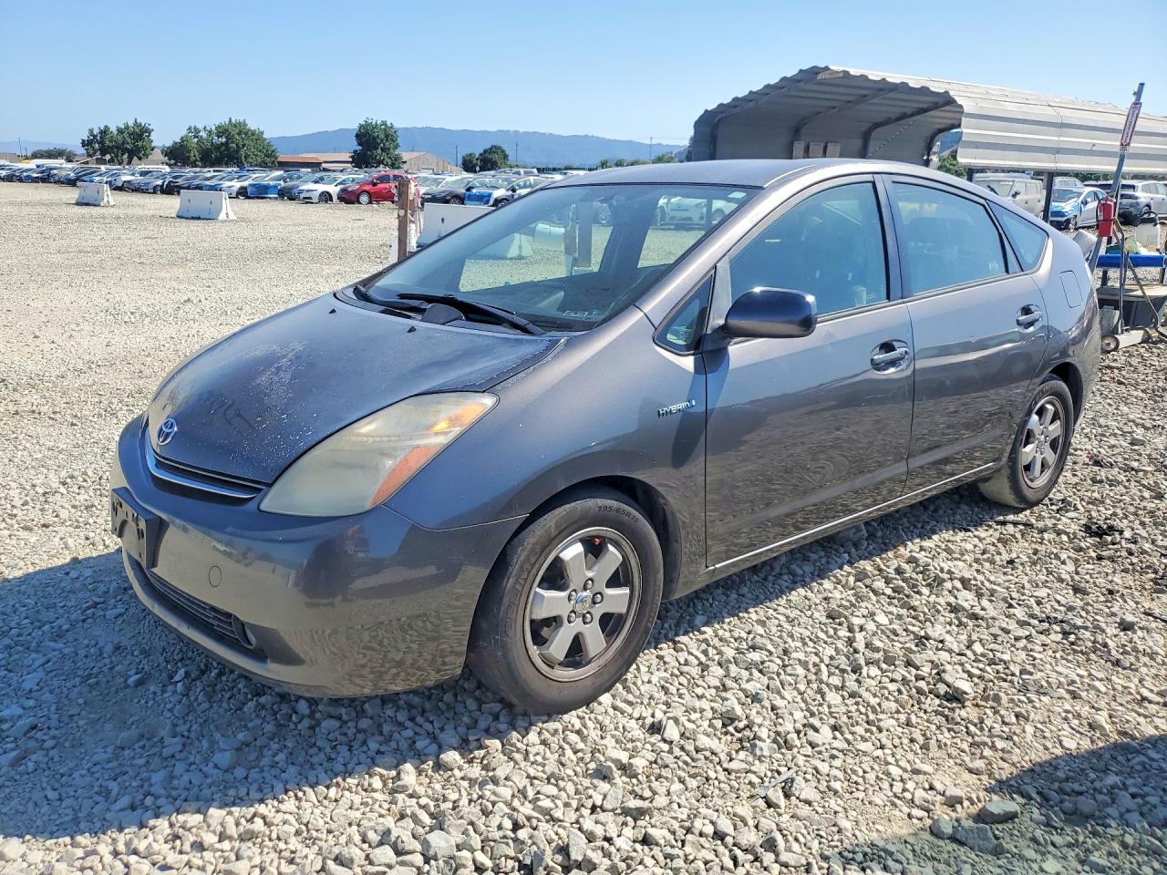 2006 Toyota Prius Base Gray vin: JTDKB20U163194515