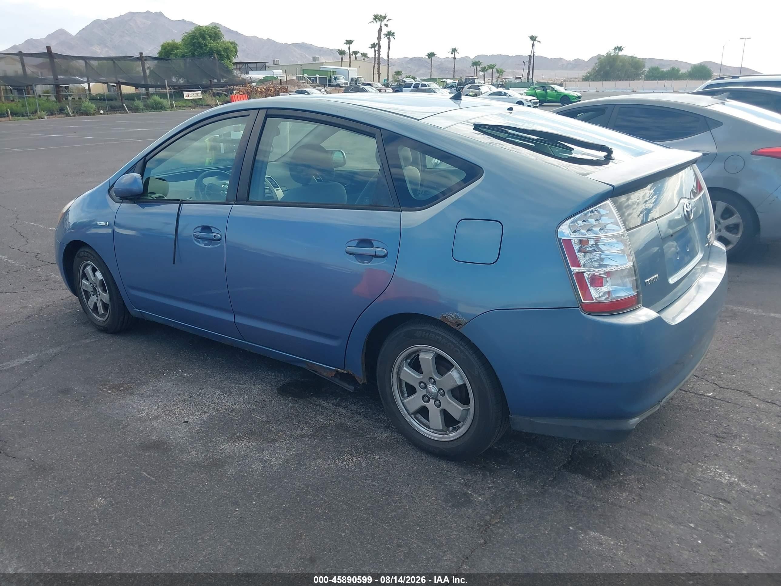 2006 Toyota Prius   Синий vin: JTDKB20U167067949