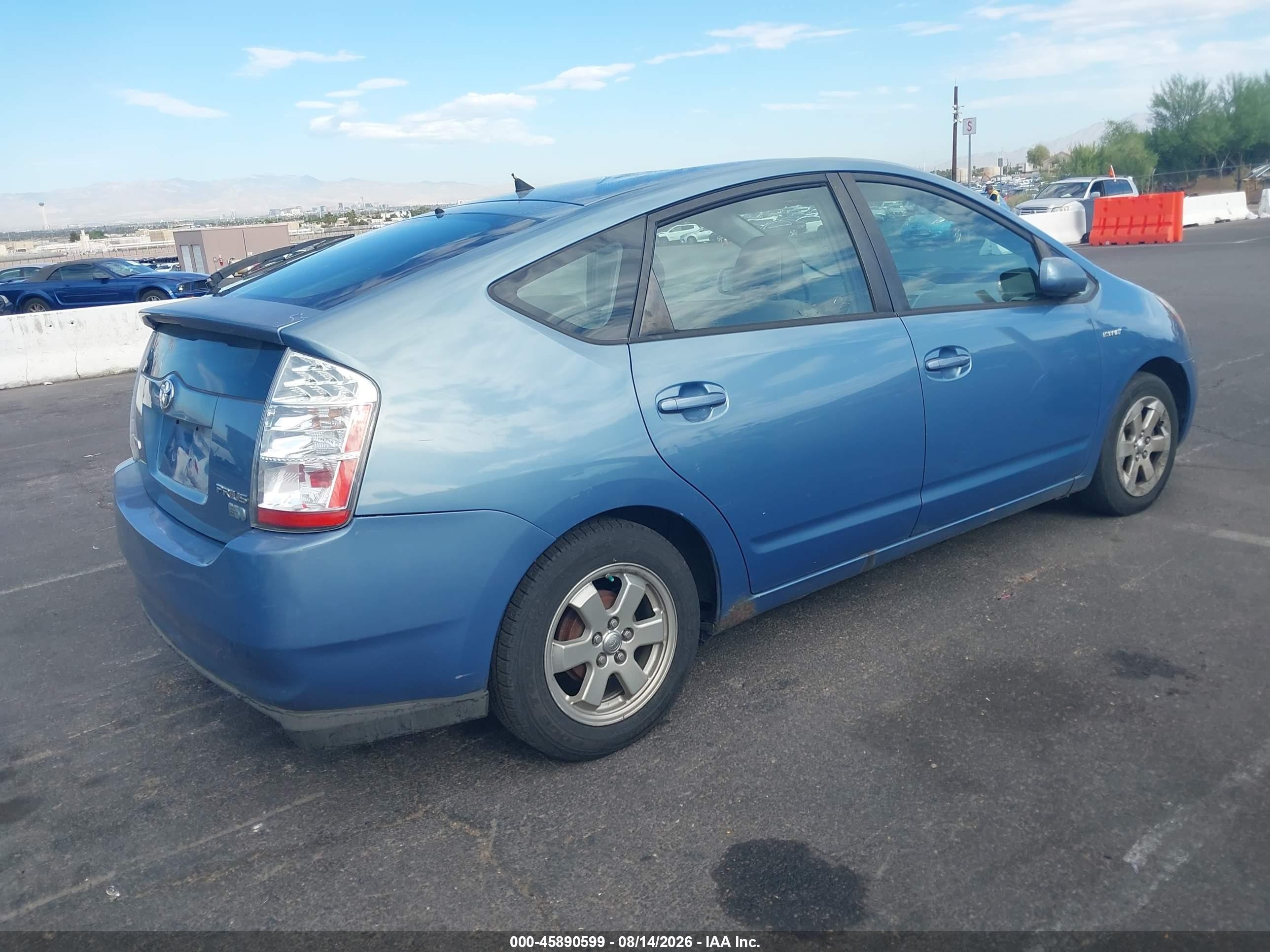 2006 Toyota Prius   Синий vin: JTDKB20U167067949