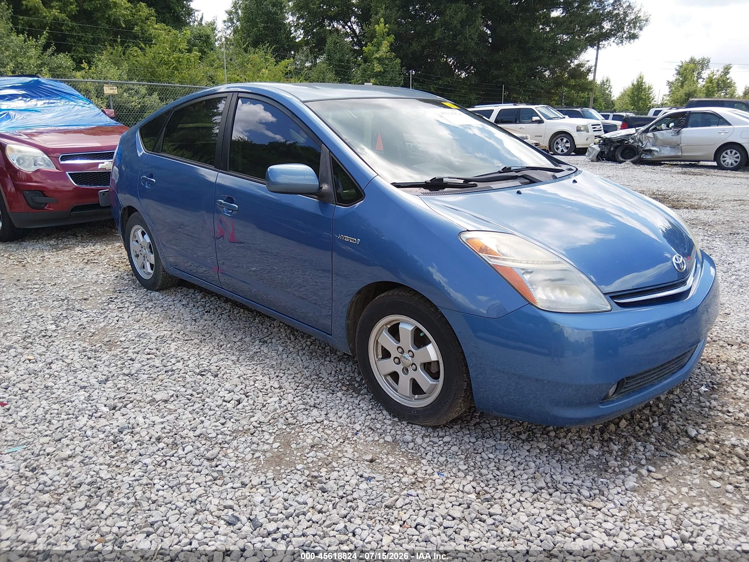 2006 Toyota Prius   Blue vin: JTDKB20U167068924