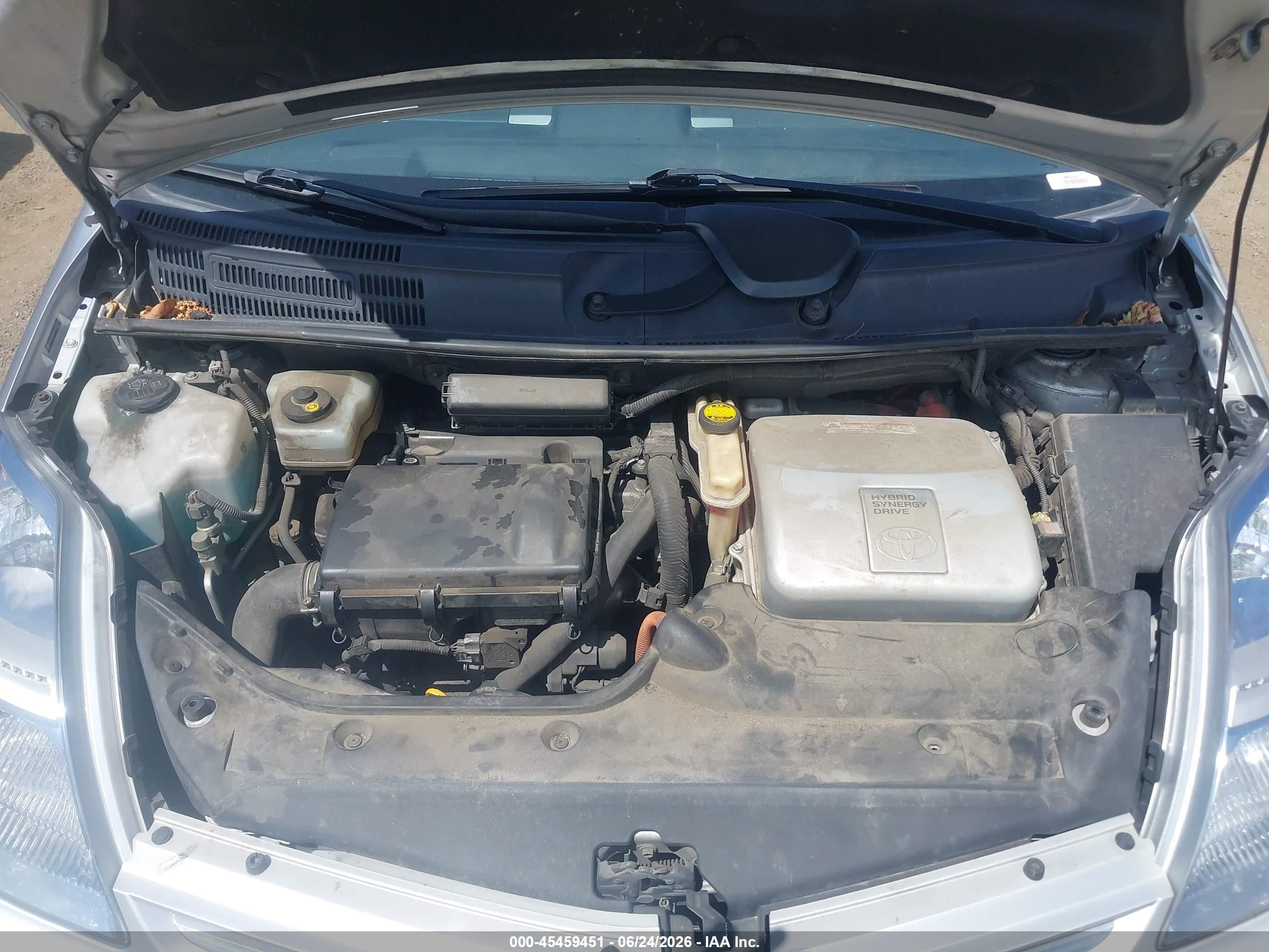 2006 Toyota Prius   Silver vin: JTDKB20U167075517