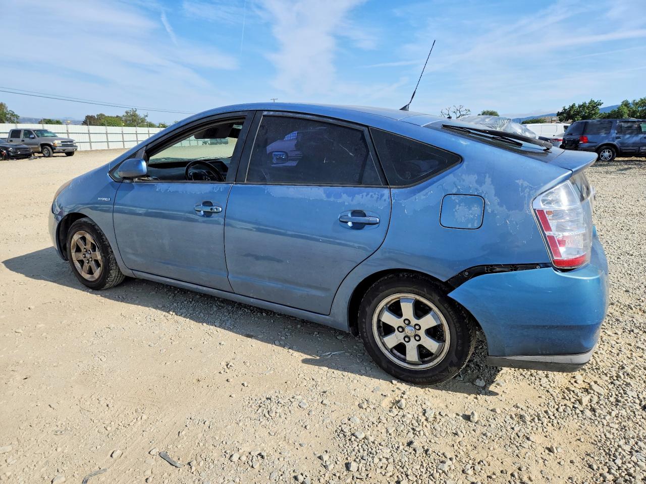 2006 Toyota Prius Base Blue vin: JTDKB20U167512674